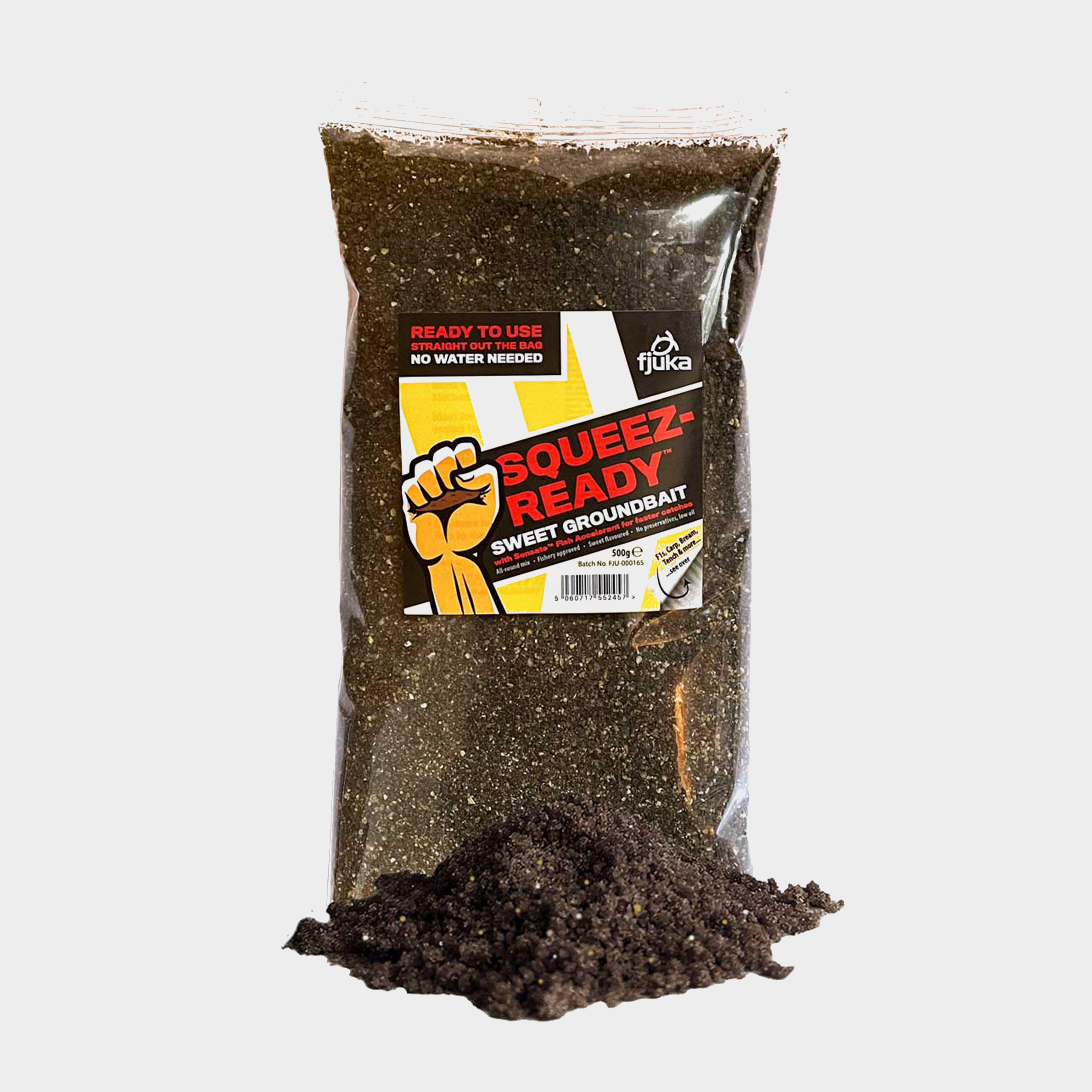 Image of FJUKA BAIT Squeez-Ready Groundbait Sweet 500g, Brown