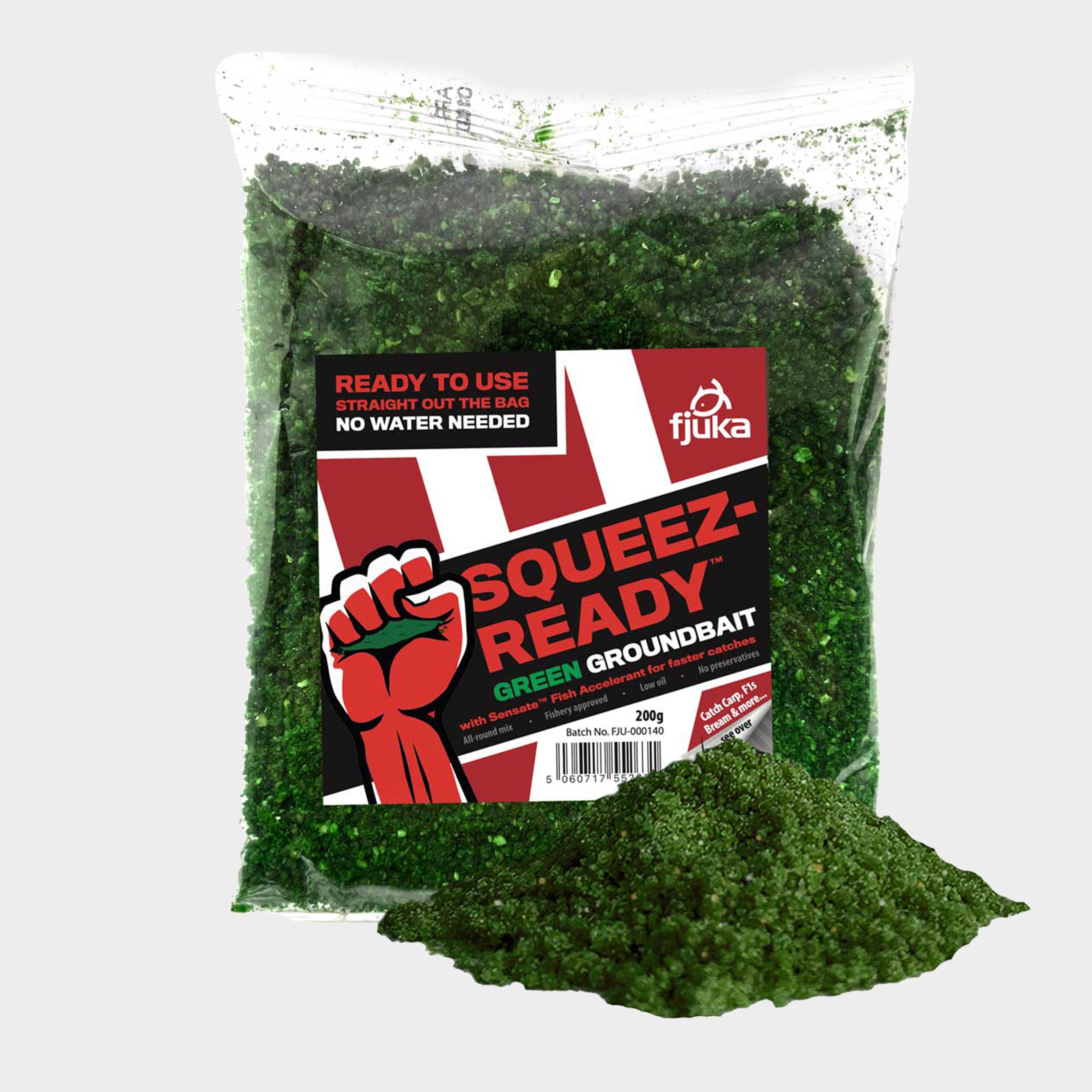 Image of FJUKA BAIT Squeez-Ready Groundbait 200g, Green