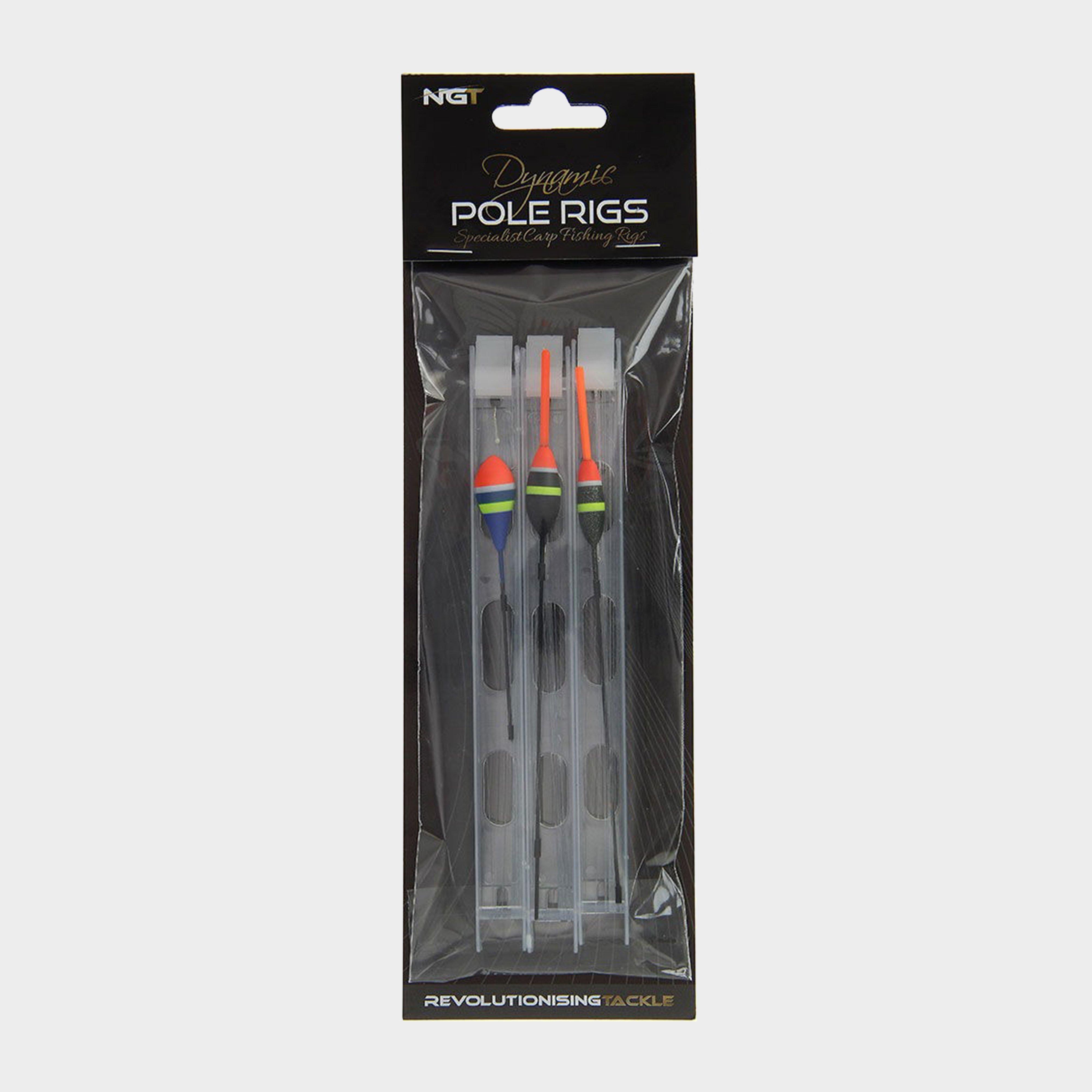 Image of NGT Dynamic Carp Pole Rigs 3pc, Multi Coloured
