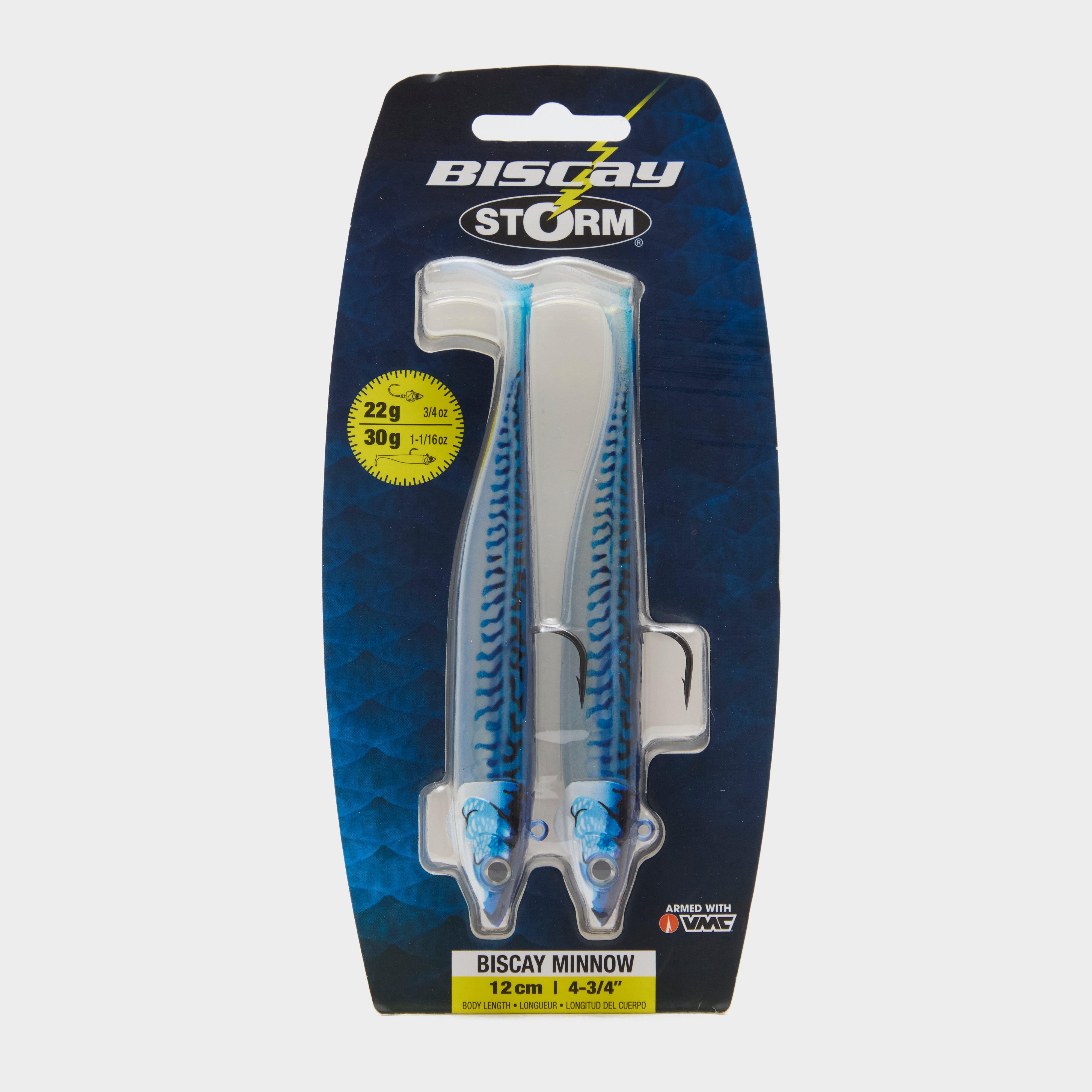 Image of STORM 360GT Coastal Biscay Blue Mackerel Mounted Lures 2 Pack, Blue