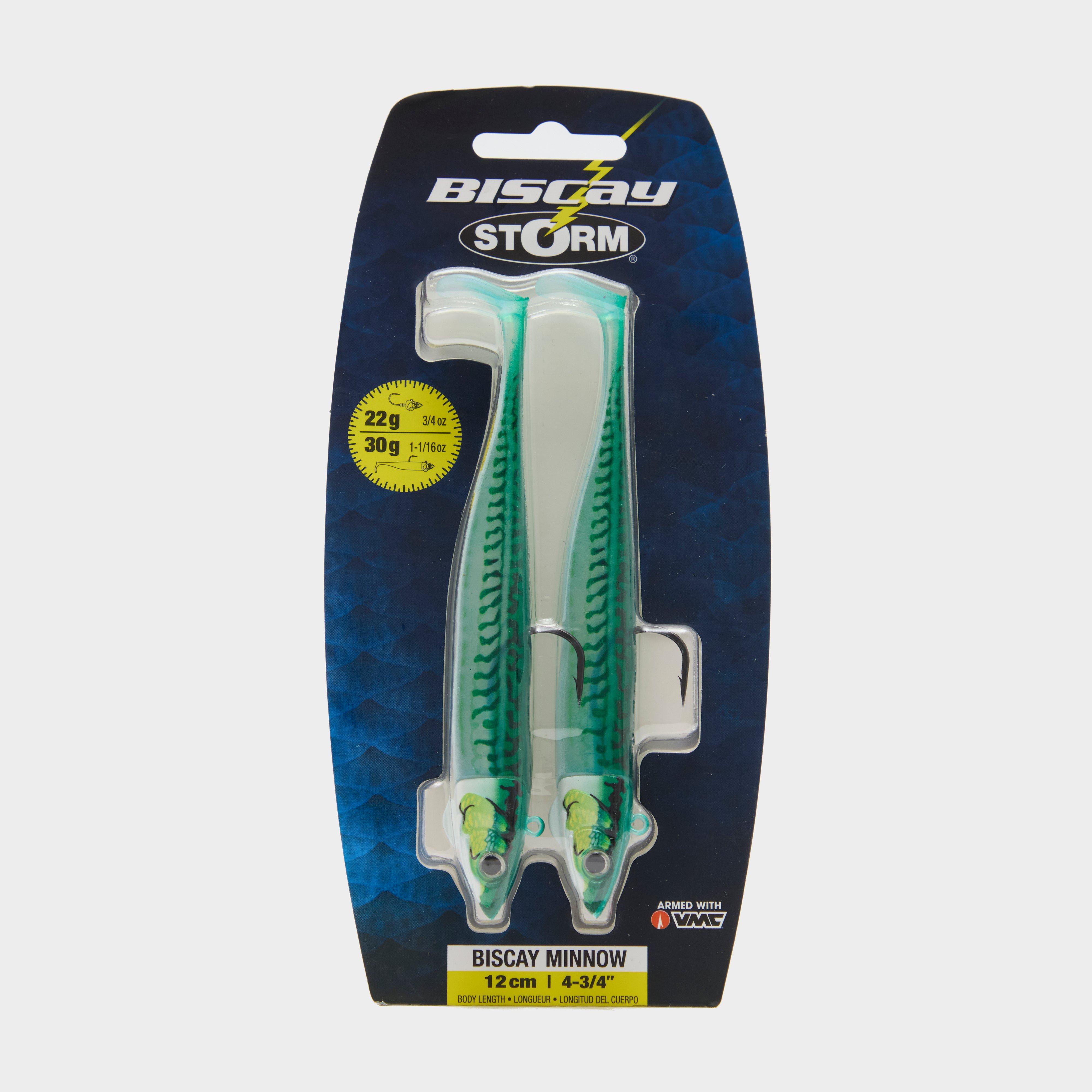 Image of STORM 360GT Coastal Biscay Green Mackerel Mounted Lures 2 Pack, Green