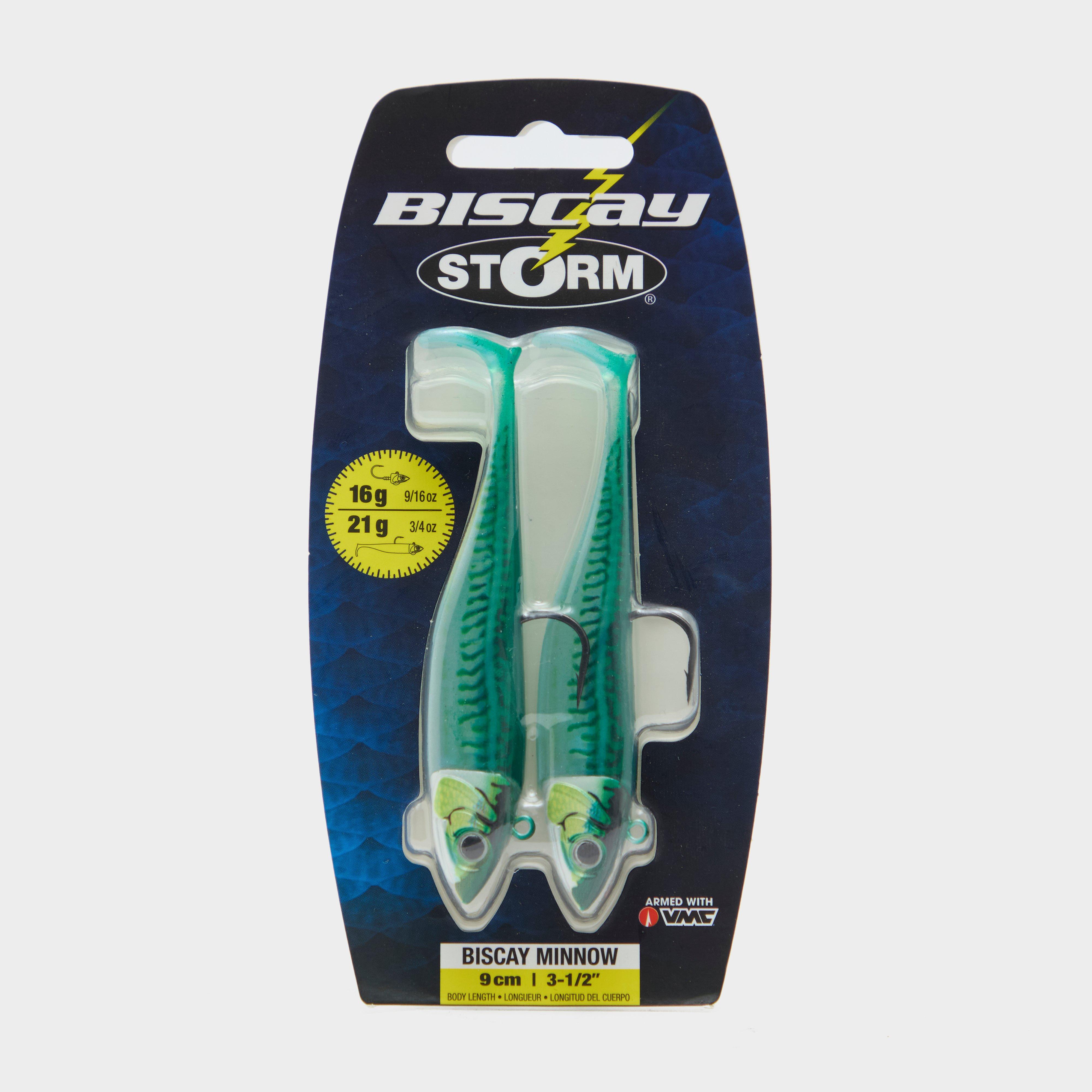 Image of STORM Storm 360 GT Coastal Biscay Minnow 9cm Green Mackerel, Green