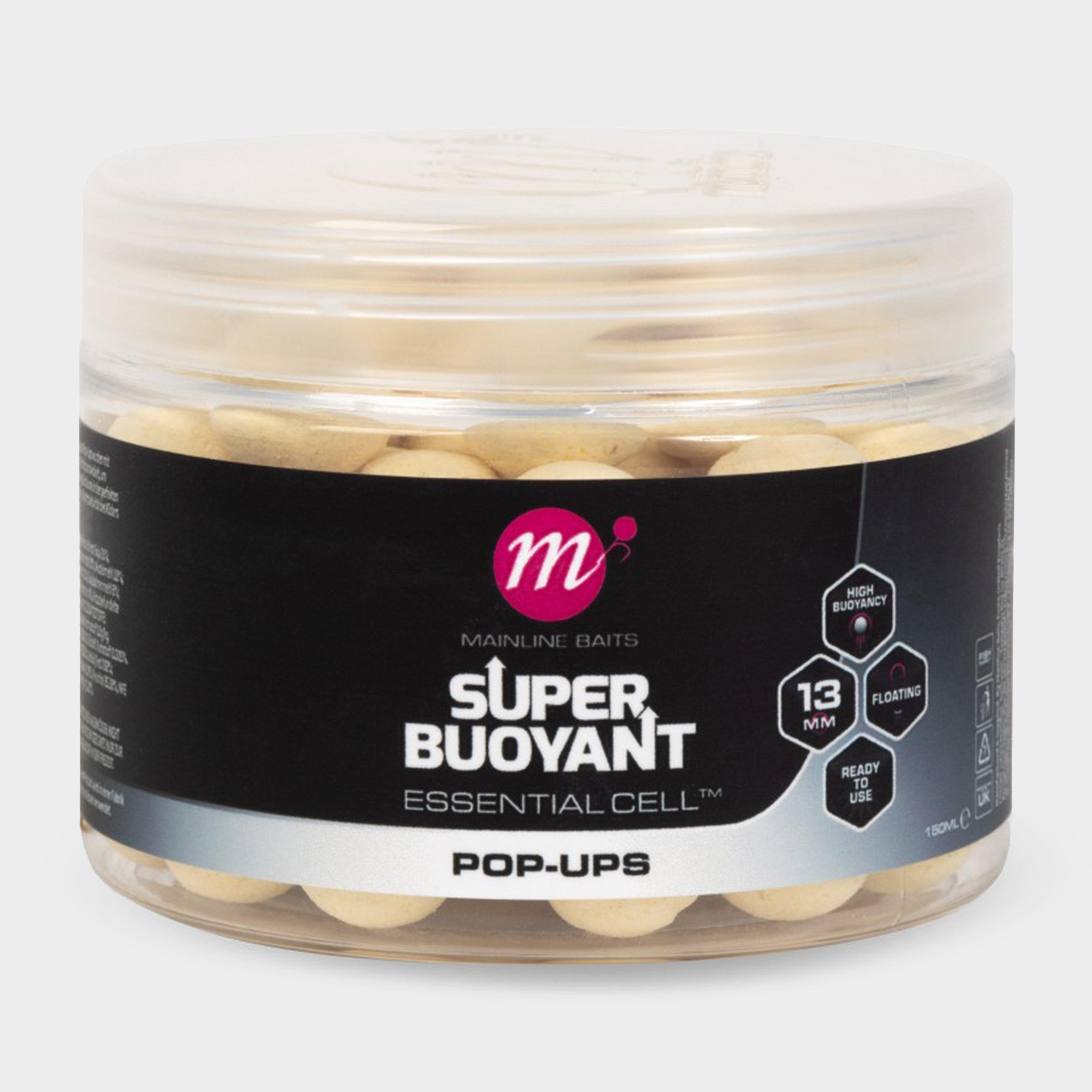Image of MAINLINE Super Buoyant Pop Ups Essential Cell White 13mm, White