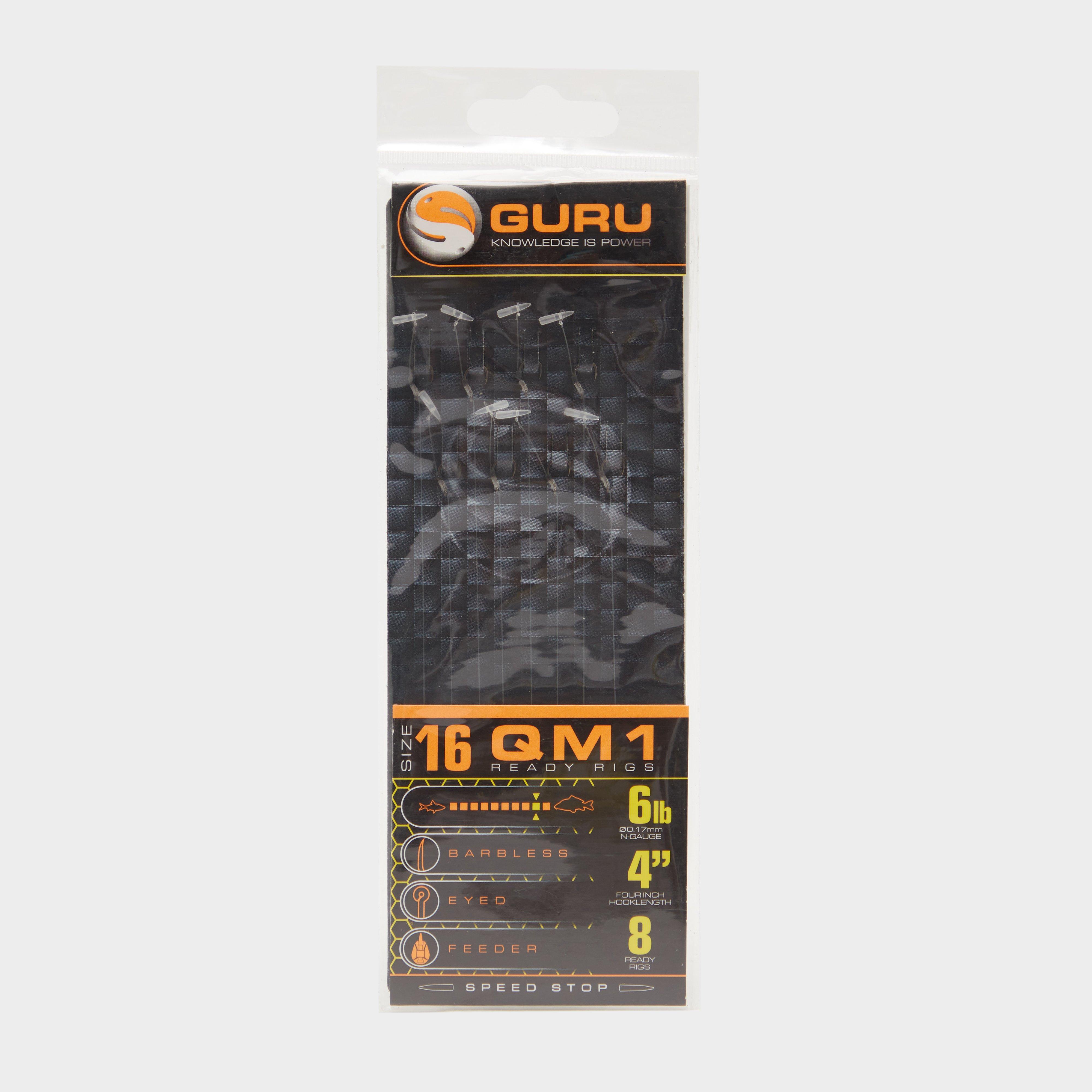 Image of GURU QM1 4 Inch Speed Stop Ready Rigs Size 16, Multi Coloured