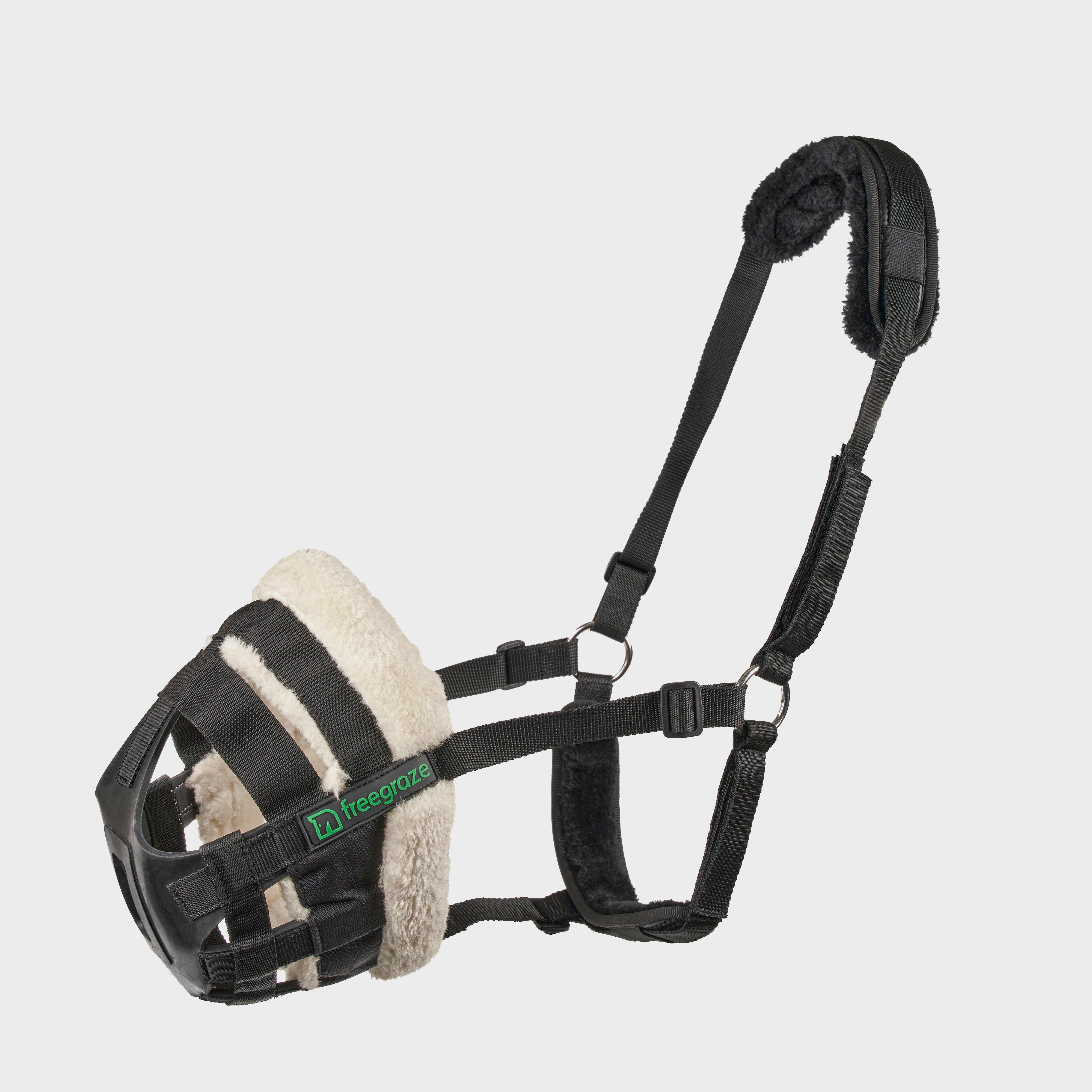 Image of Shires Deluxe Comfort Grazing Muzzle, Black