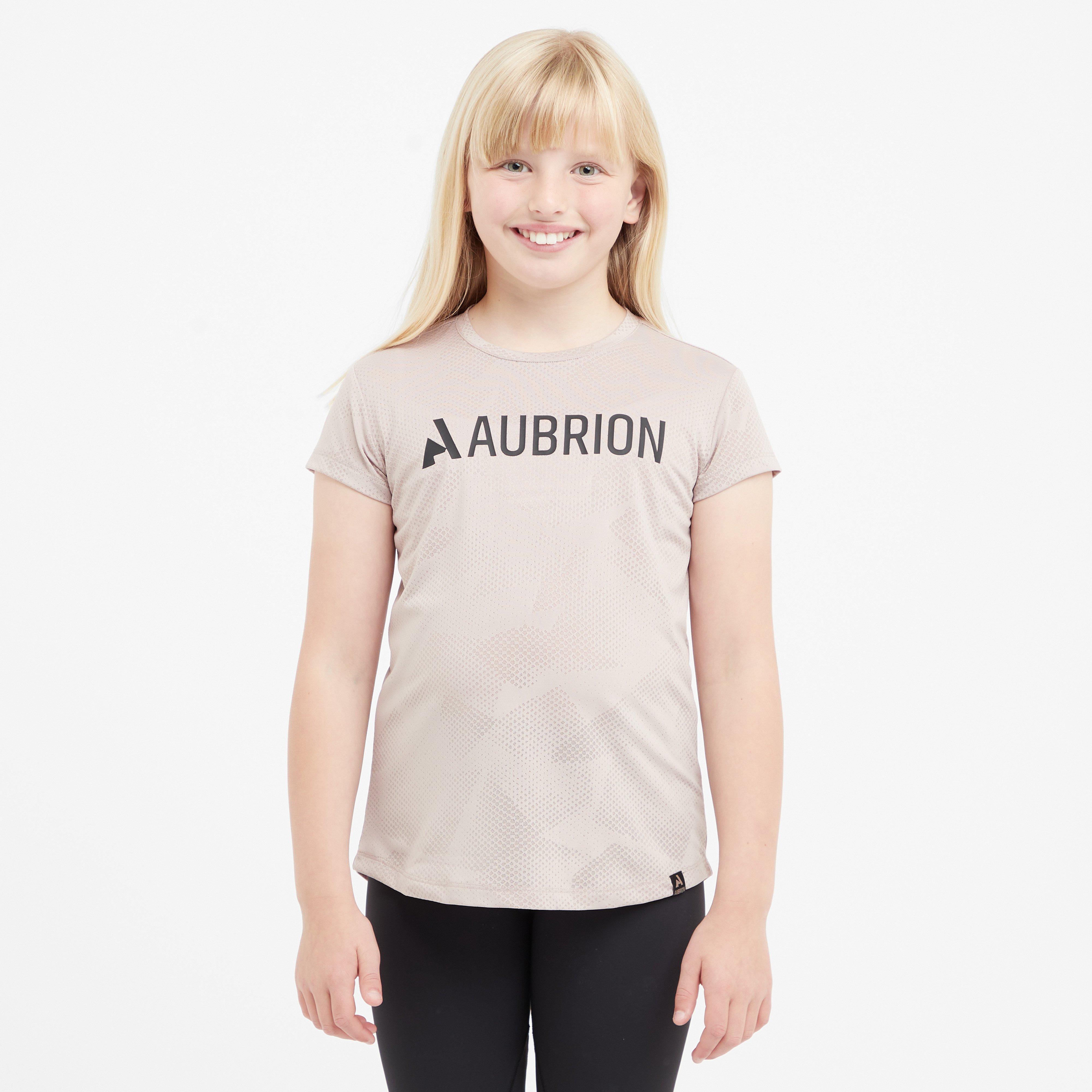 Image of Aubrion Young Rider React T-Shirt, Beige