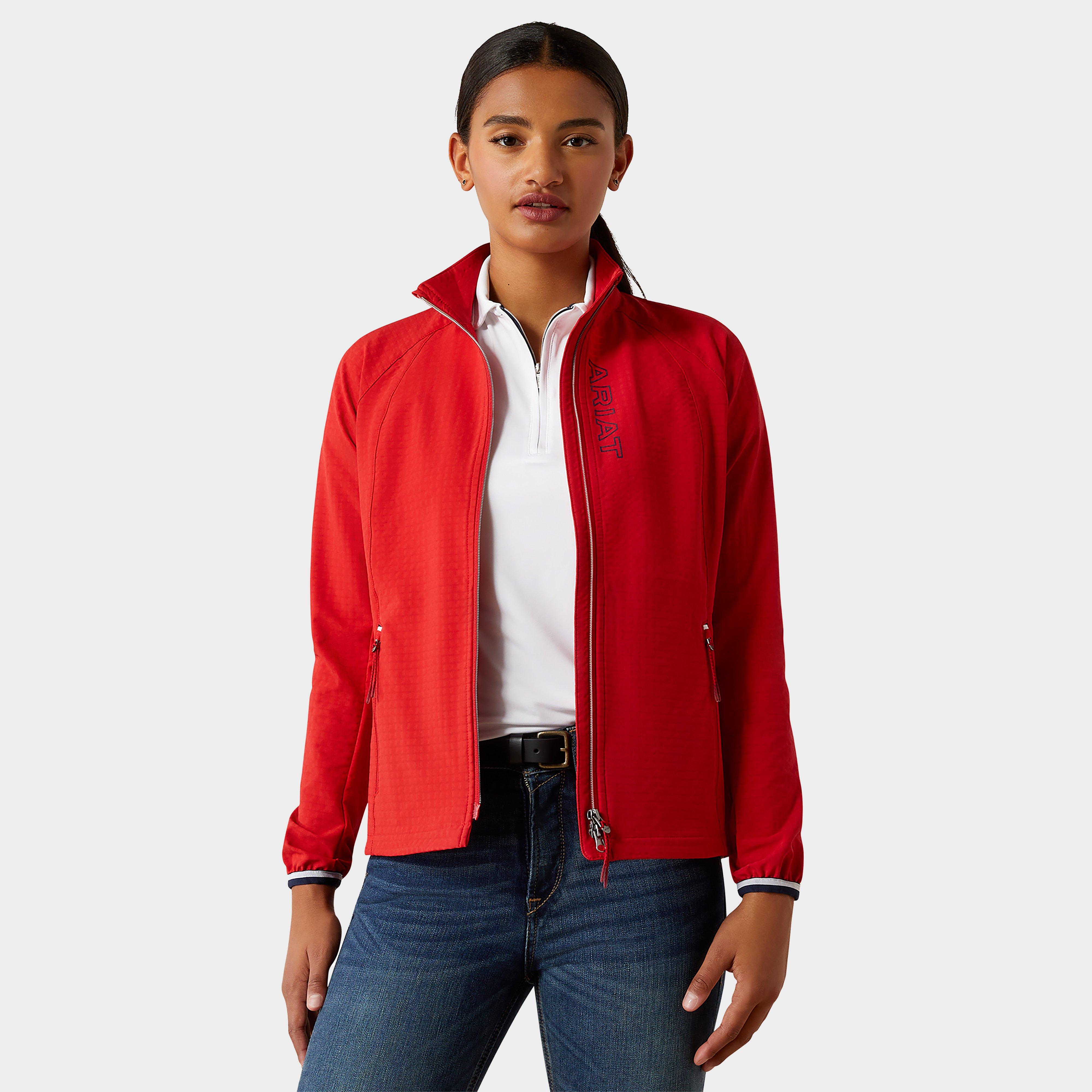 Image of Ariat Womens Versa Team Jacket, Red