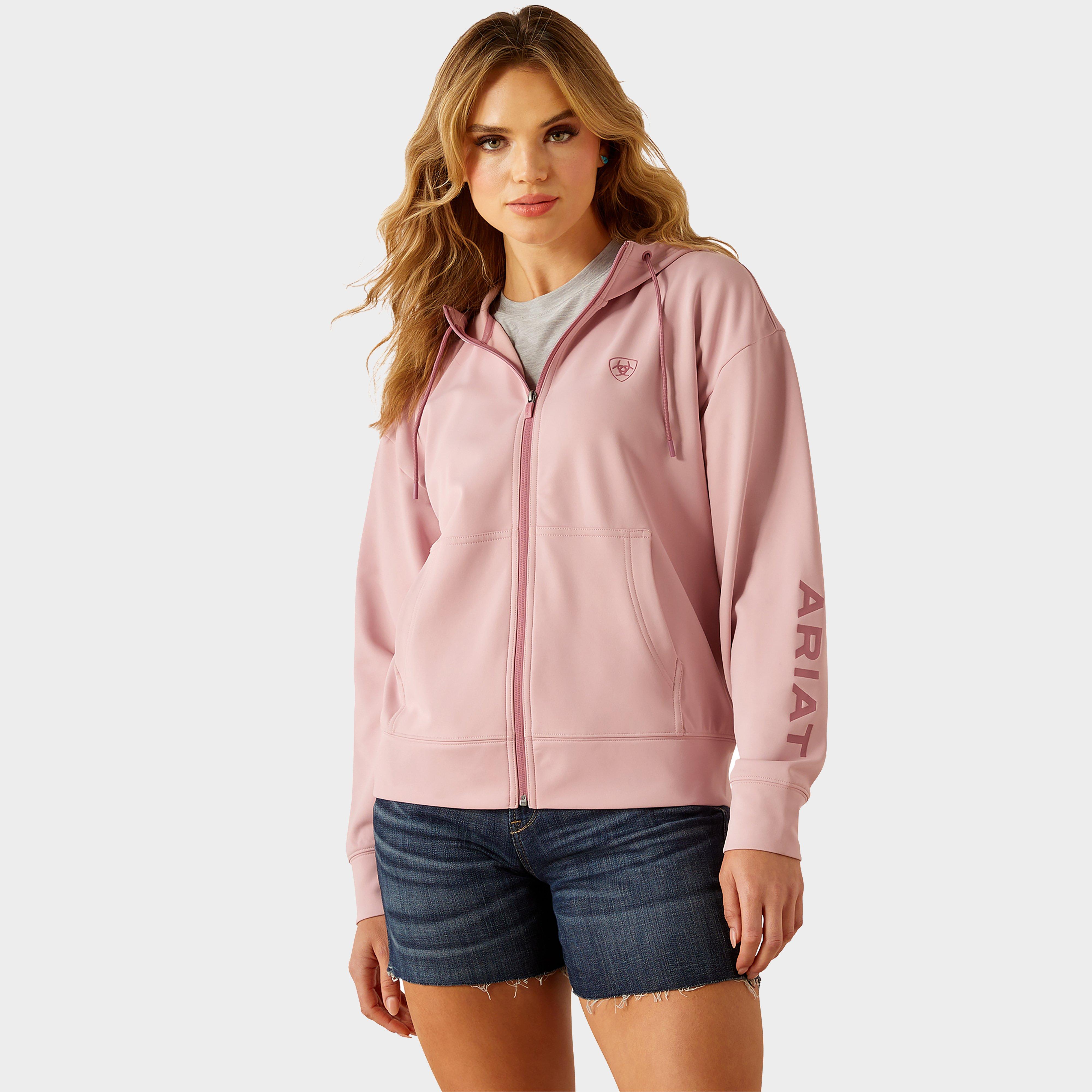 Image of Ariat Womens Breeze Full Zip Hoodie, Purple