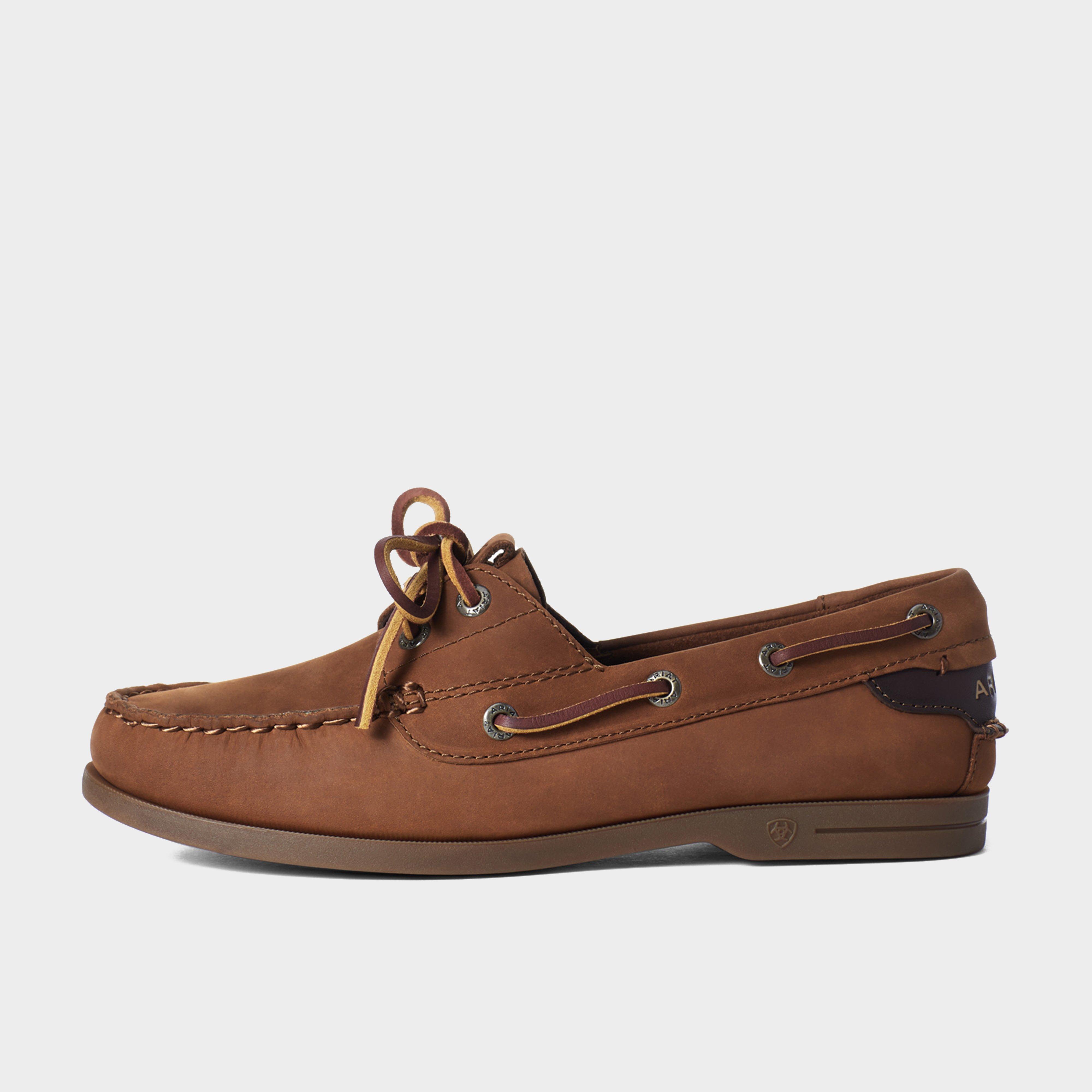 Image of Ariat Womens Antigua Boat Shoe, Brown