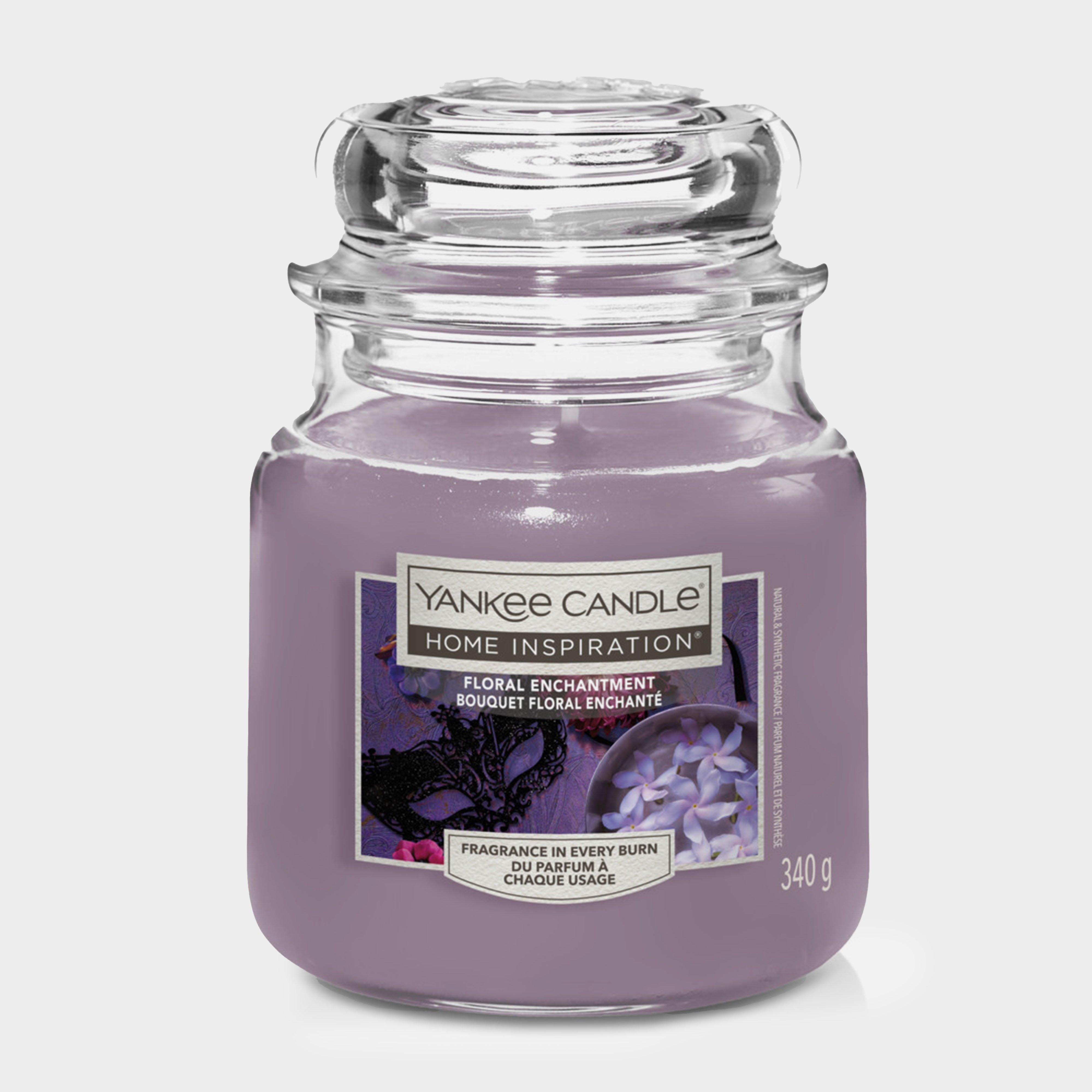 Image of Yankee candle Floral Enchantment Medium Jar, Purple
