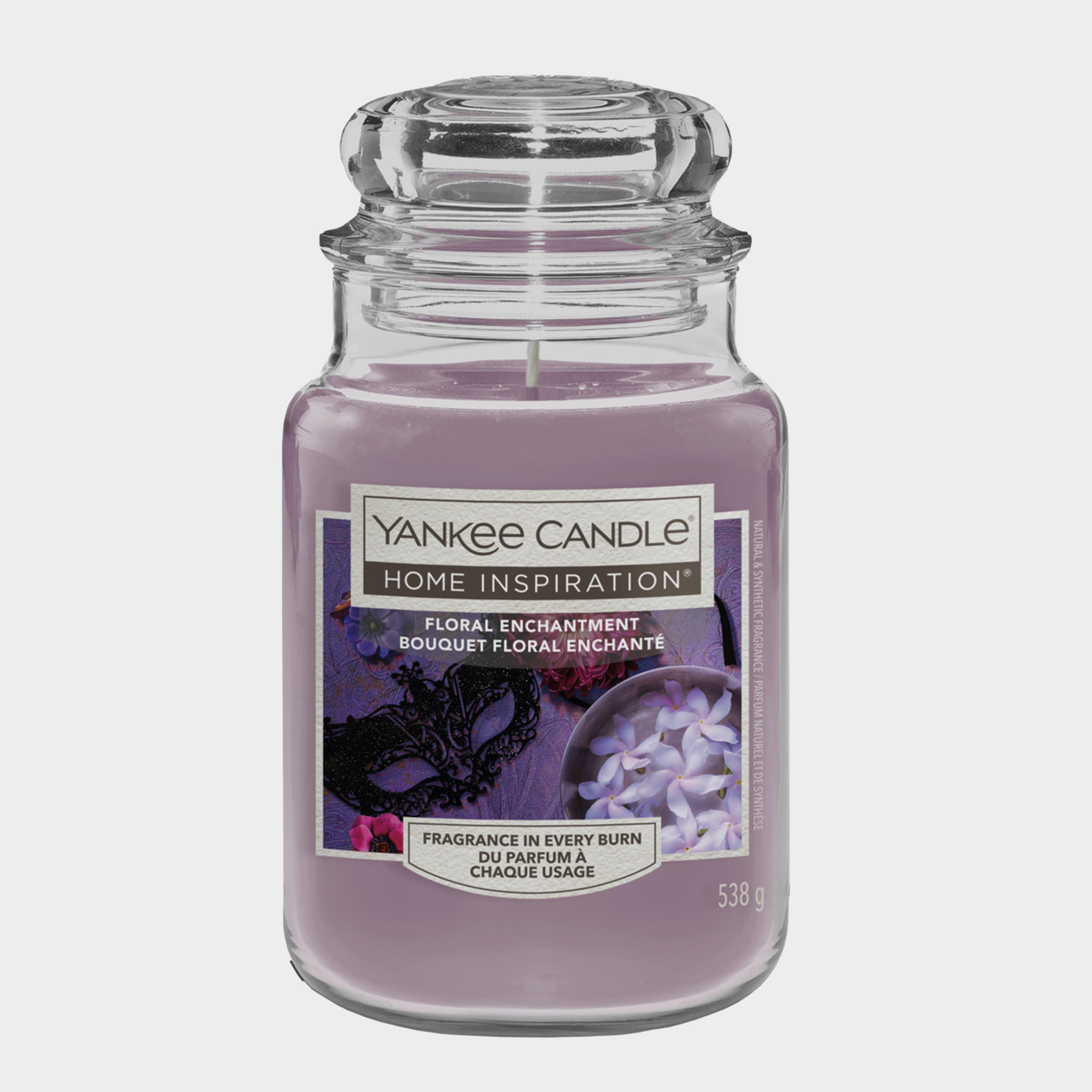 Image of Yankee candle Floral Enchantment Large Jar, Purple