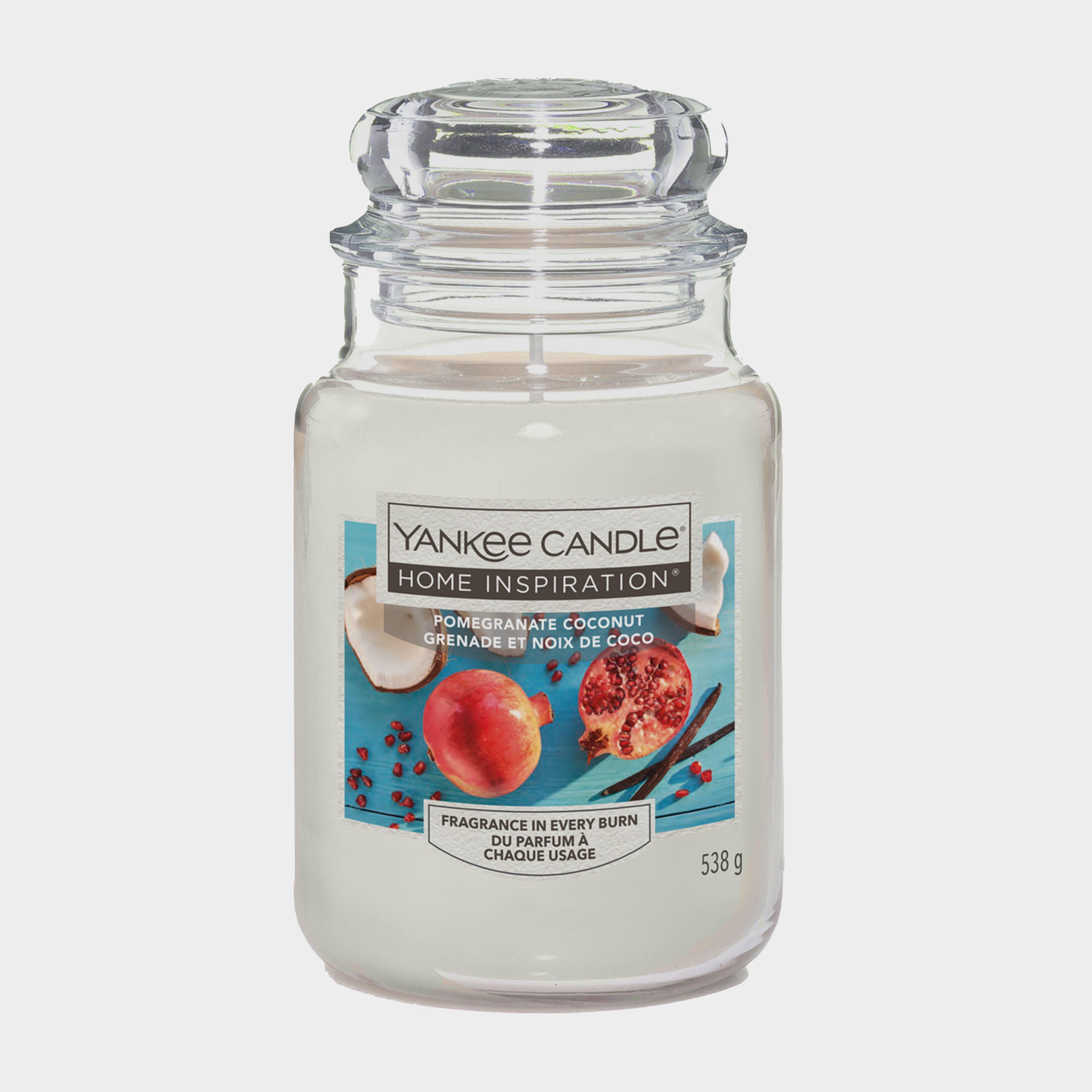 Image of Yankee candle Pomegranate Coconut Large Jar, White