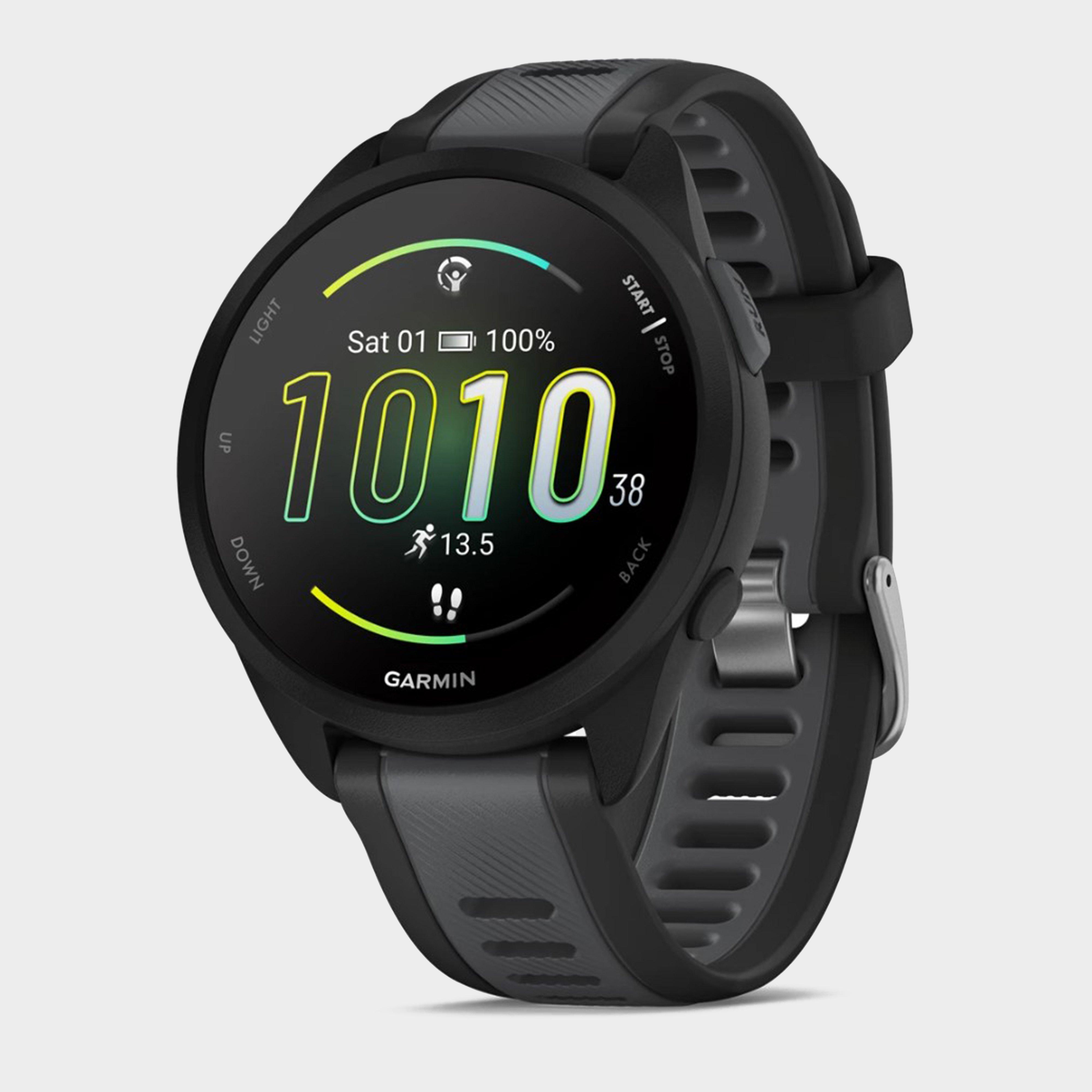 Image of Garmin Forerunner 165 GPS Music Edition Smartwatch, Black