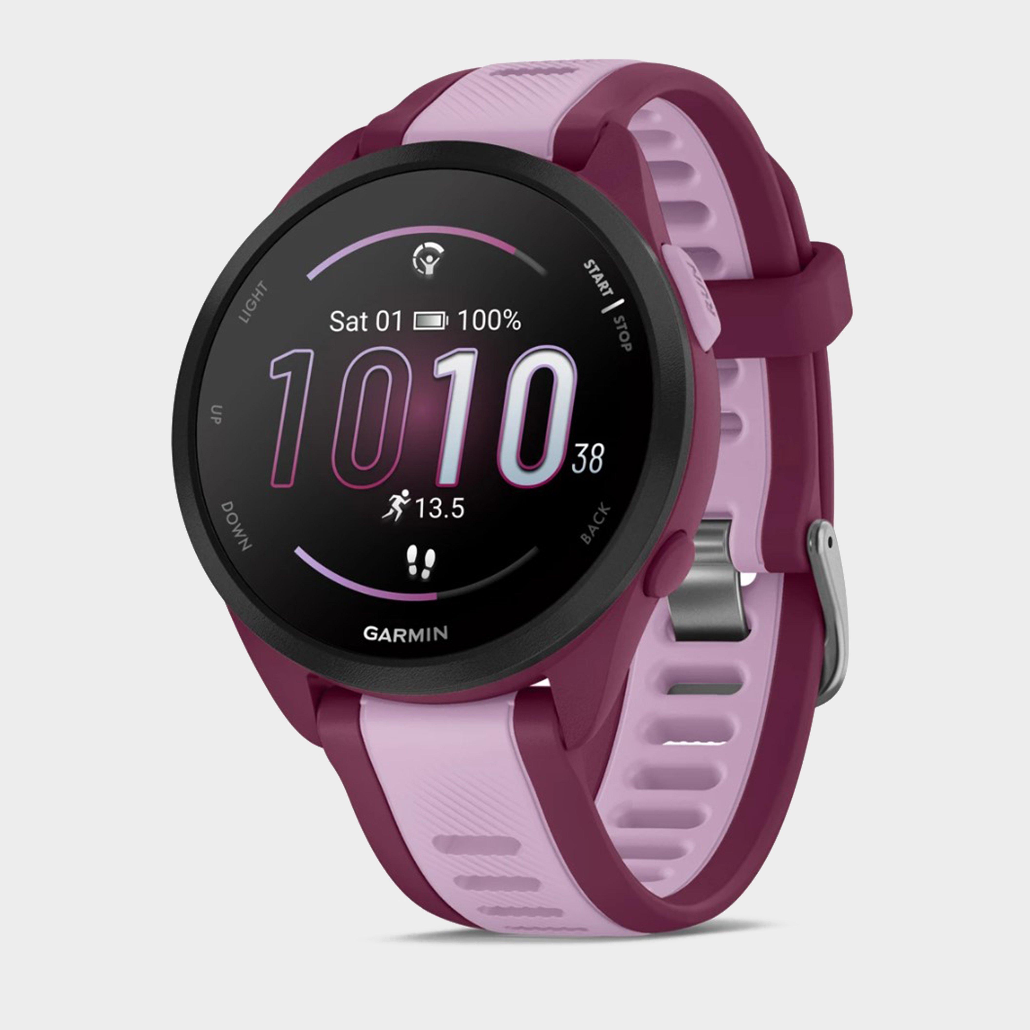 Image of Garmin Forerunner 165 GPS Music Edition Smartwatch, Purple