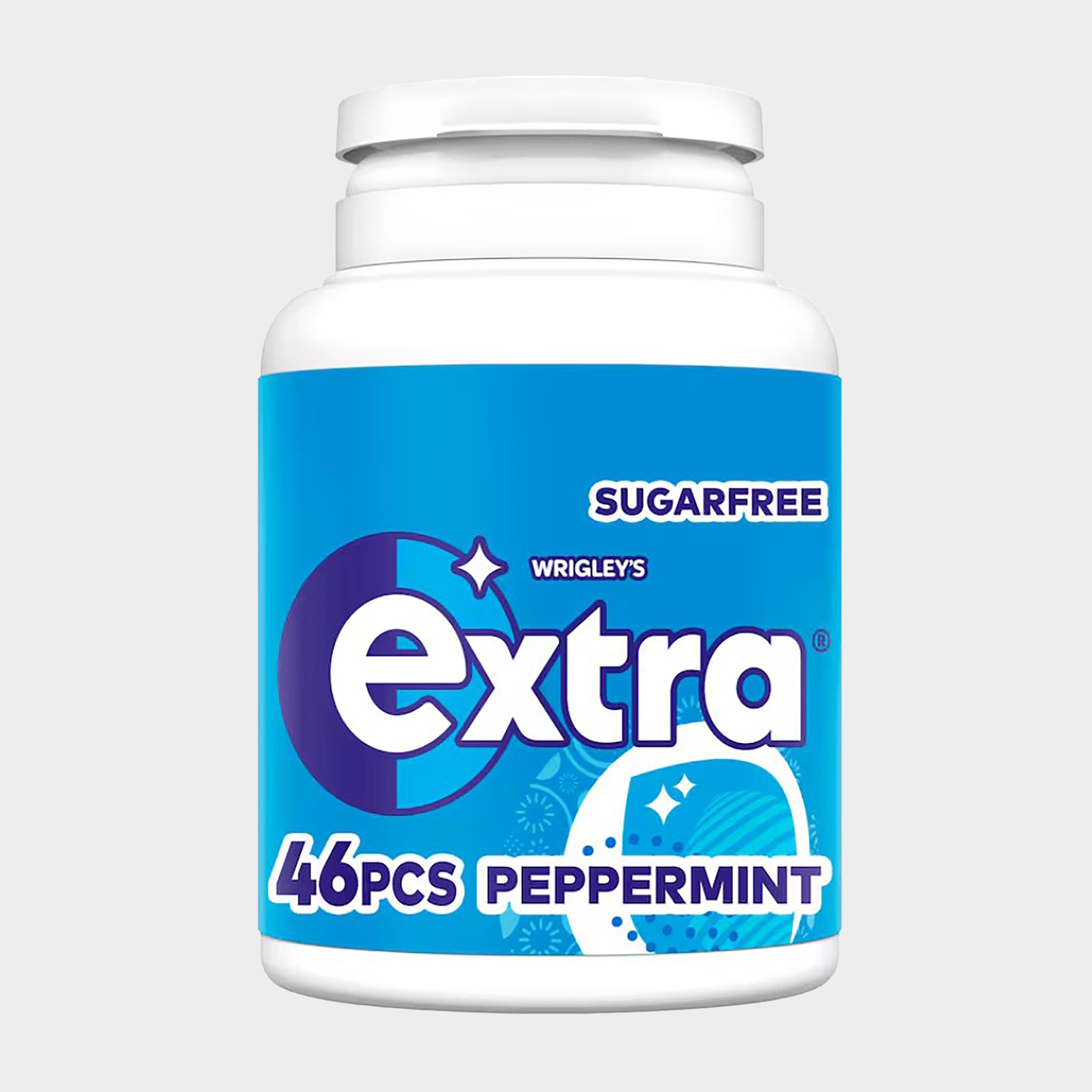Image of WRIGLEYS Extra Peppermint Sugarfree Chewing Gum Bottle, Blue