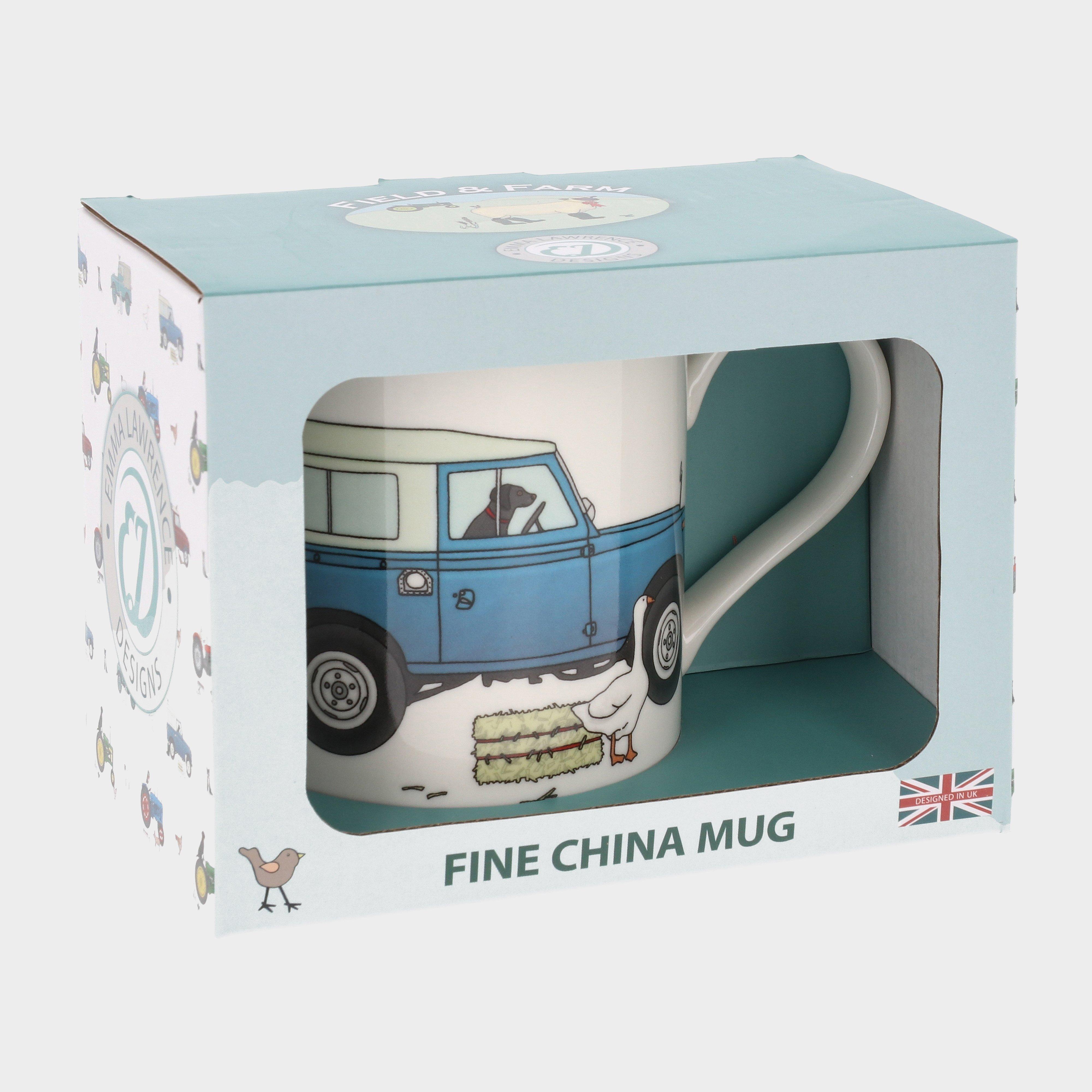 Image of Platinum Fine China Mug, White