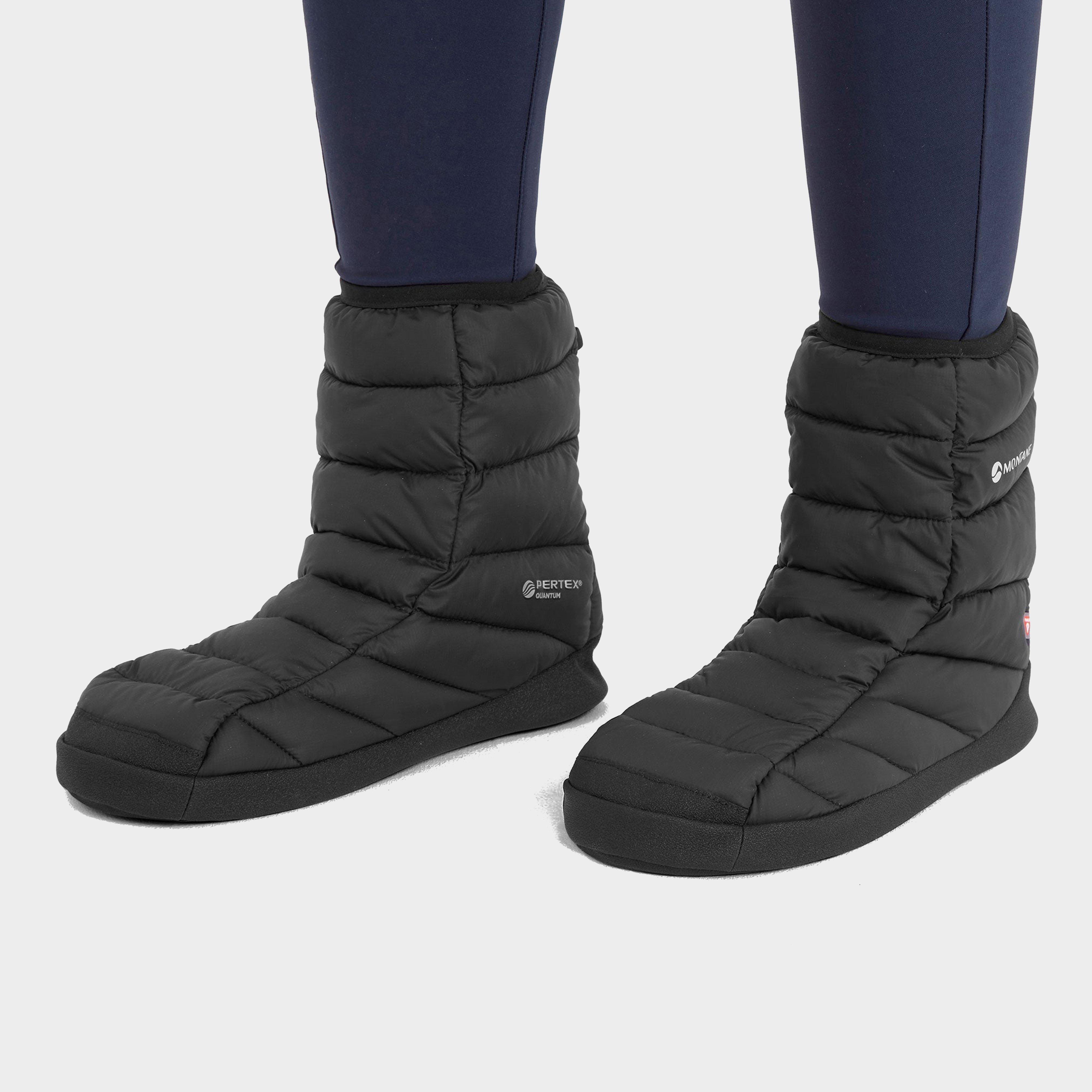 Image of Montane Unisex Icarus Hut Boot Style Slippers, Black