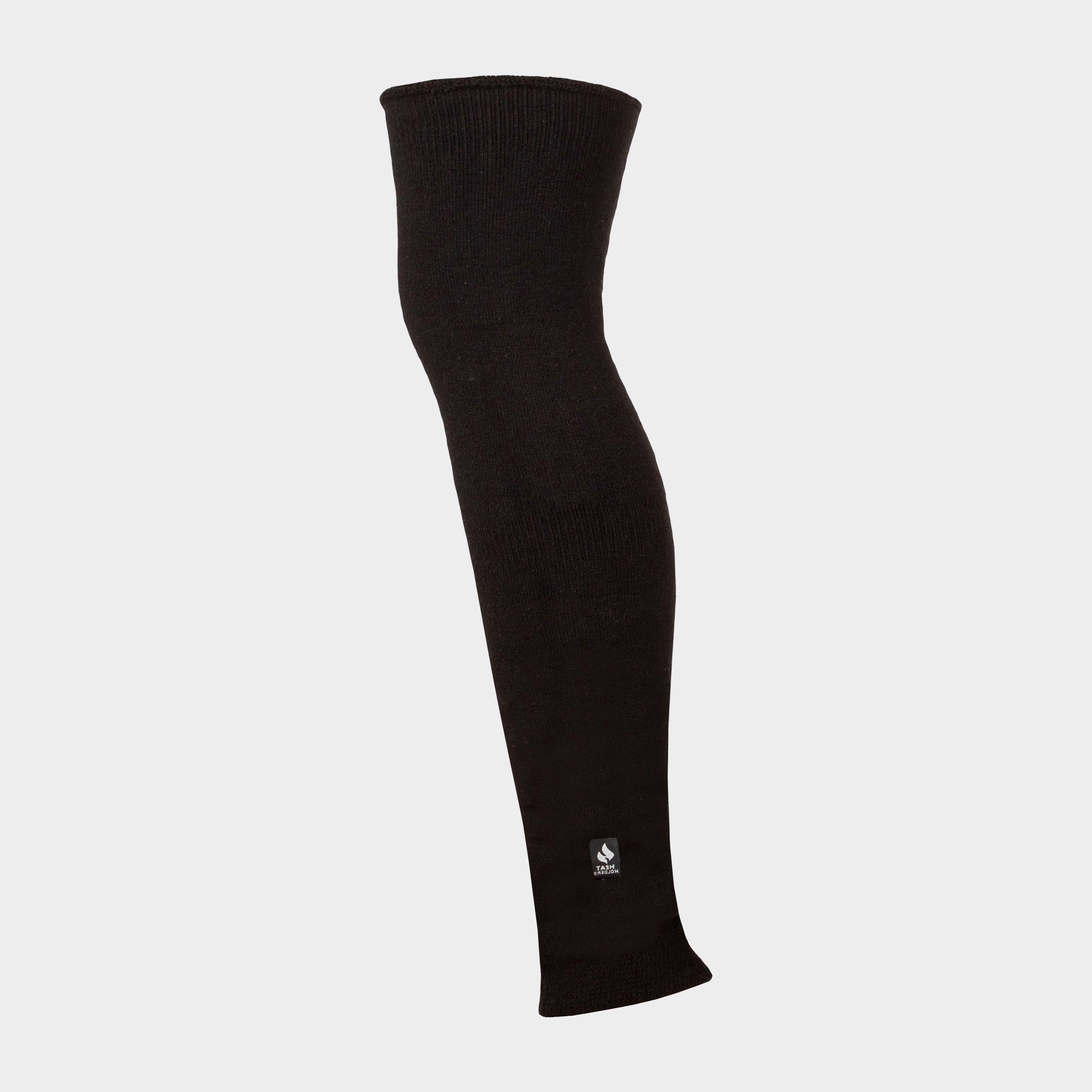 Image of Heat Holders Unisex 1 Pair Full Leg Thermal Warmers, Black