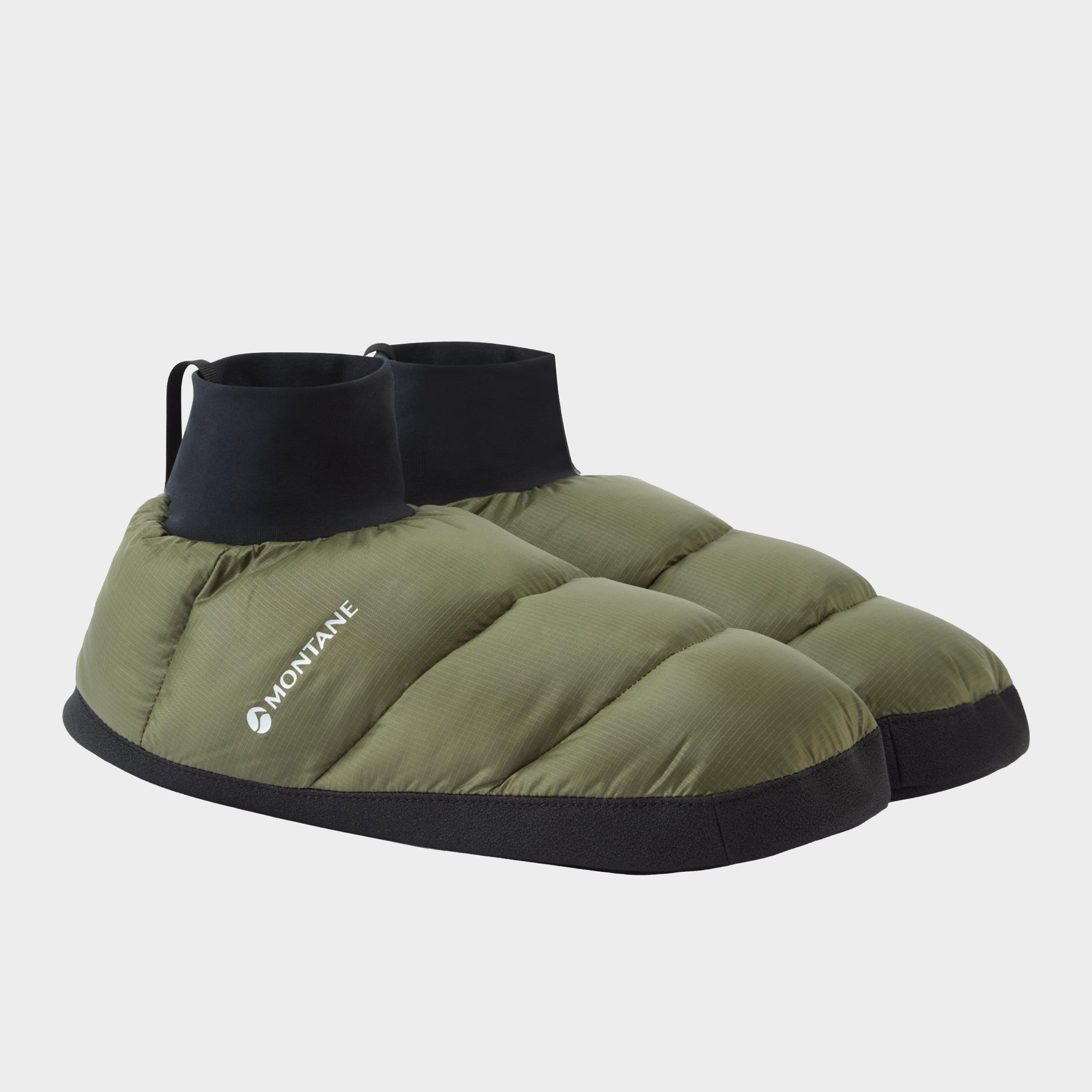 Image of Montane Unisex Polaron Down Slipper, Green