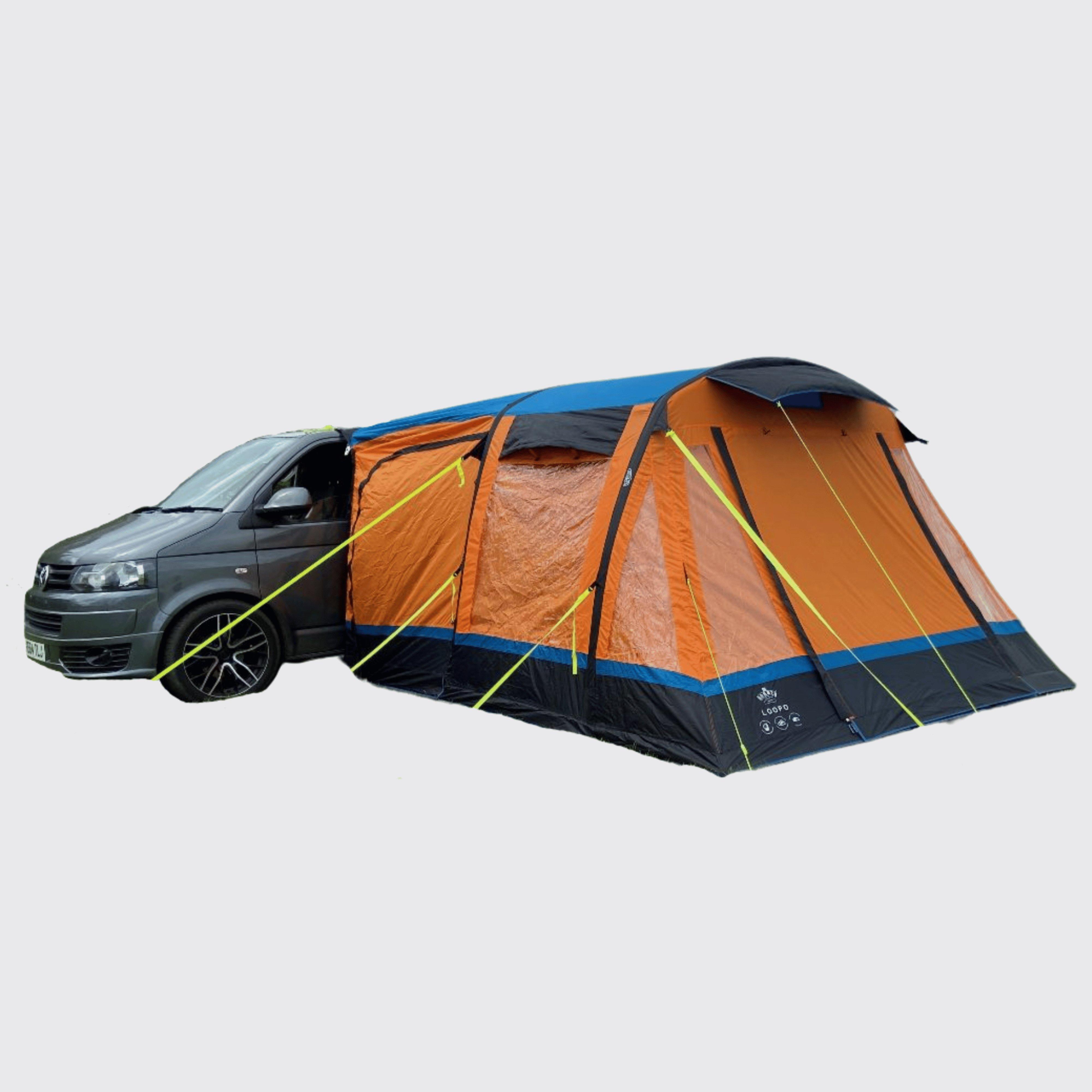 Image of OLPRO Loopo Breeze V2 Inflatable Campervan Awning, Orange