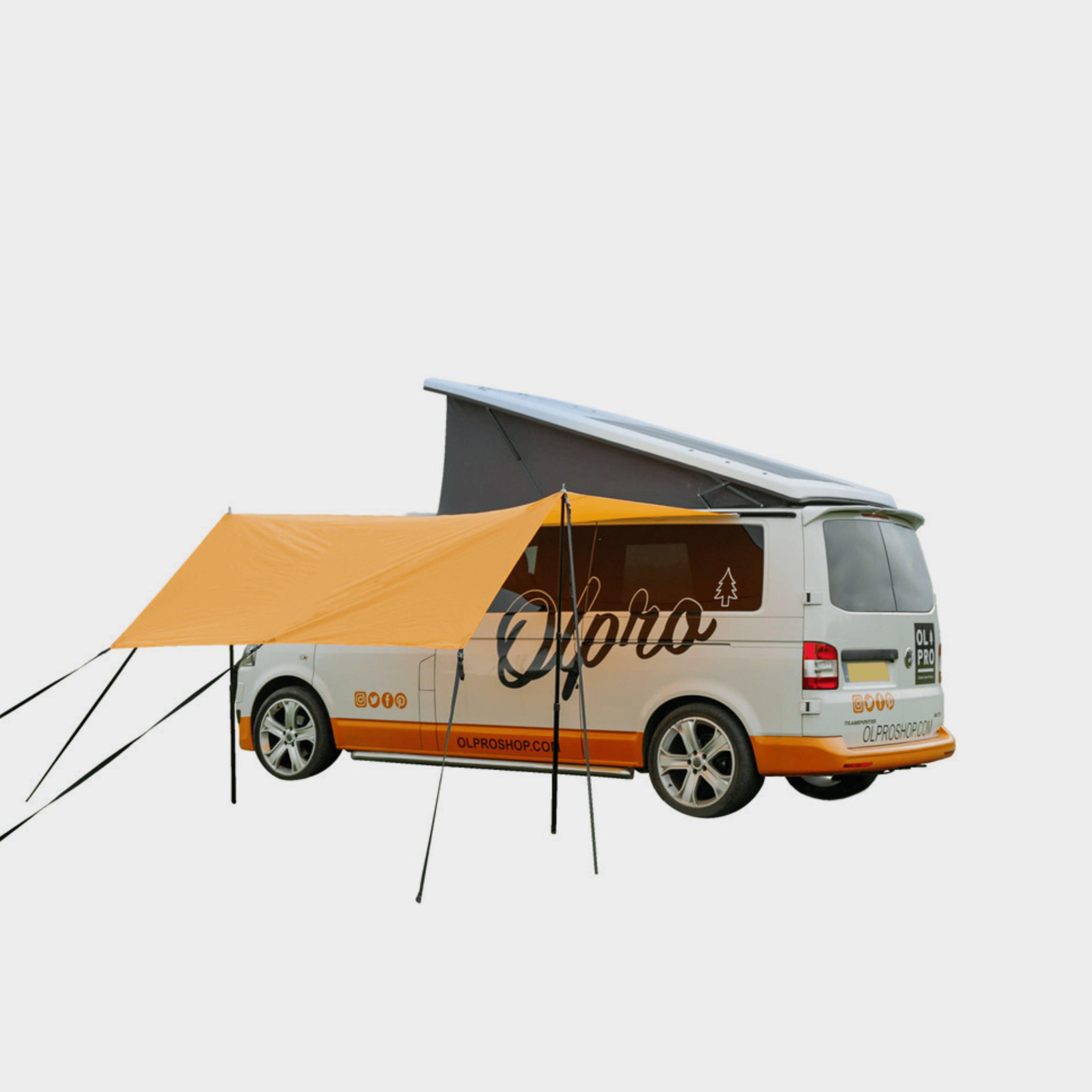 Image of OLPRO Multi Shade Campervan Canopy, Orange
