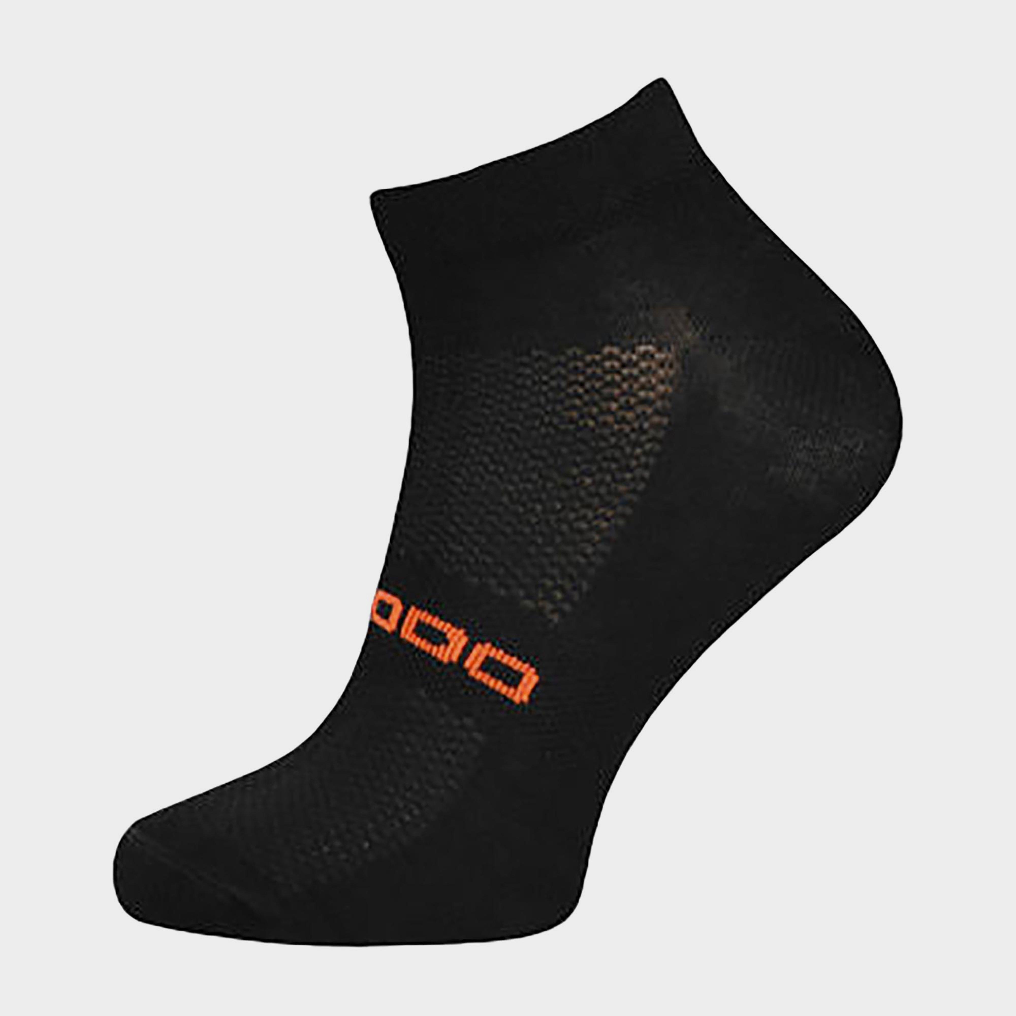 Image of Comodo Unisex Merino Wool Ankle Trail Sport Running Socks - 1 Pack, Black
