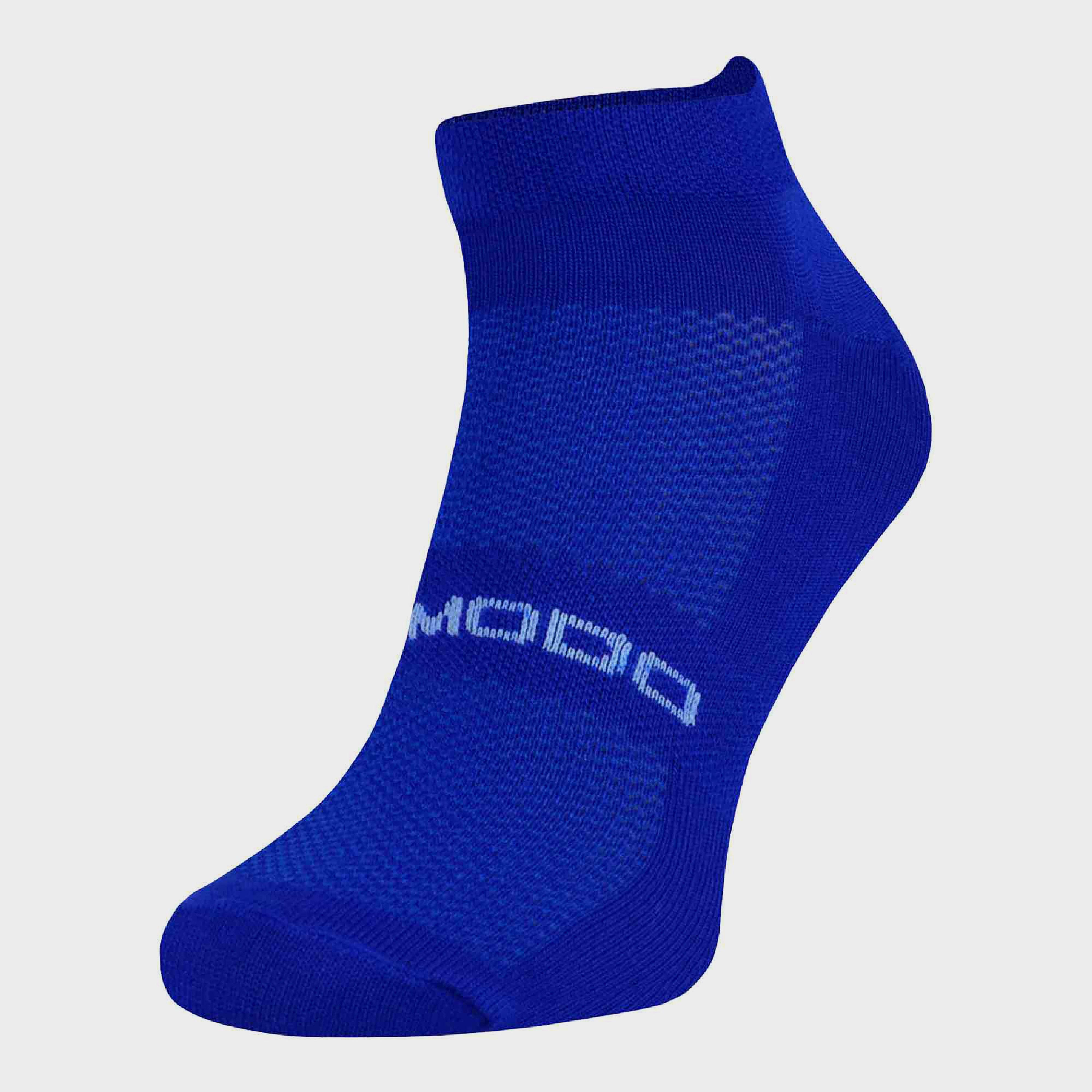 Image of Comodo Unisex Merino Wool Ankle Trail Sport Running Socks - 1 Pack, Blue