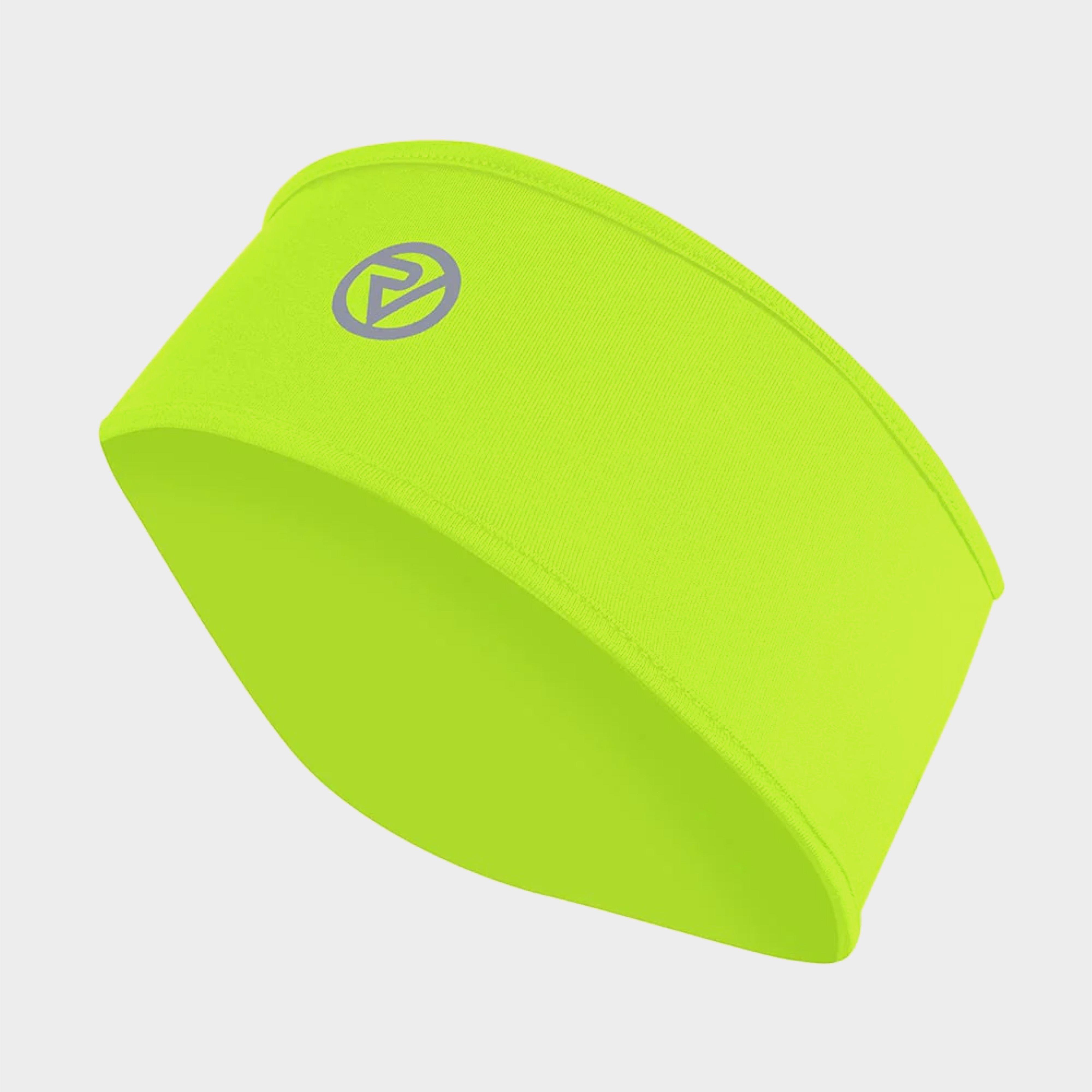 Image of Proviz Sports Unisex REFLECT360 Fleece Lined Reflective Breathable Unisex Running Headband, Yellow