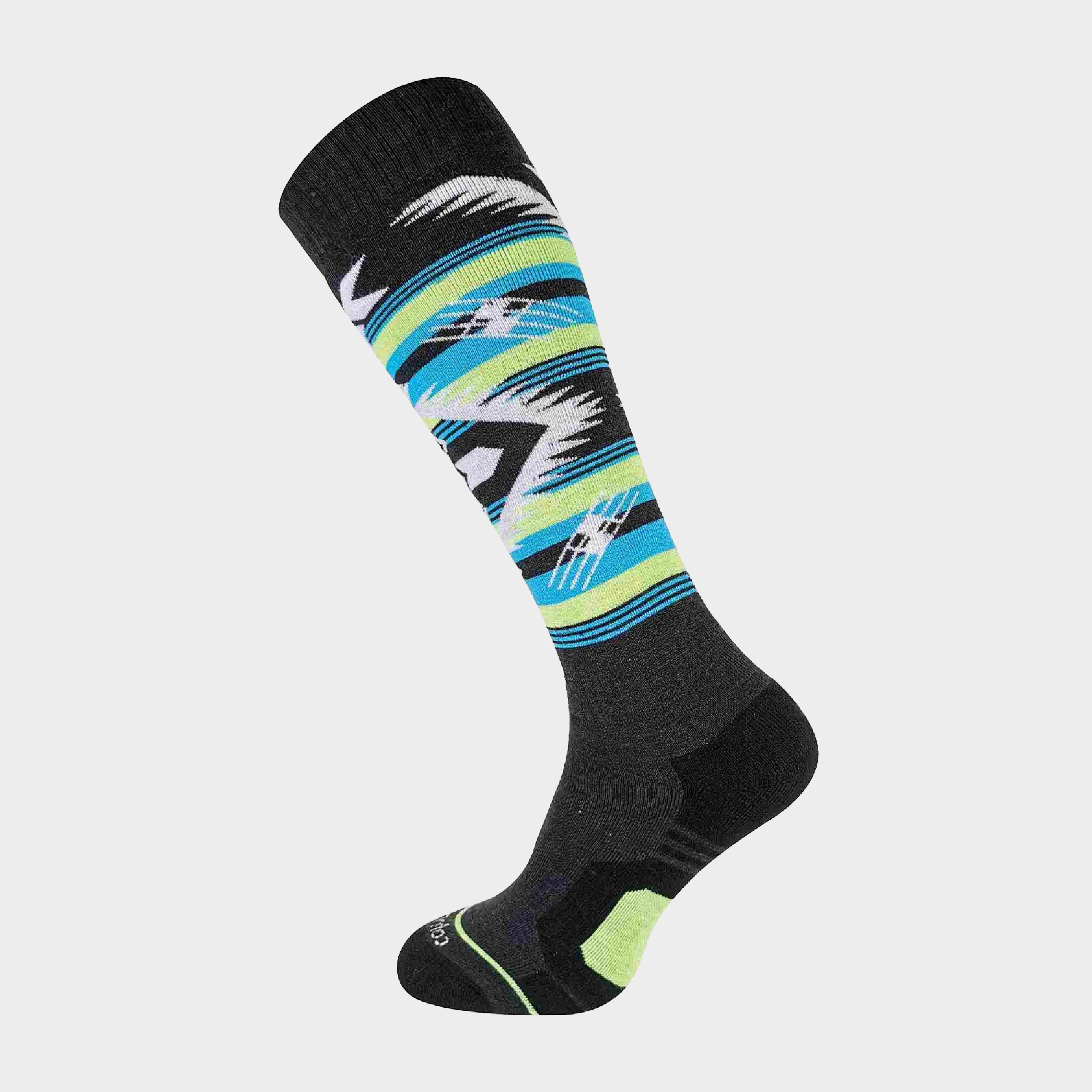 Image of Comodo Unisex Sport Technical Snowboard Socks - 1 Pair, Black