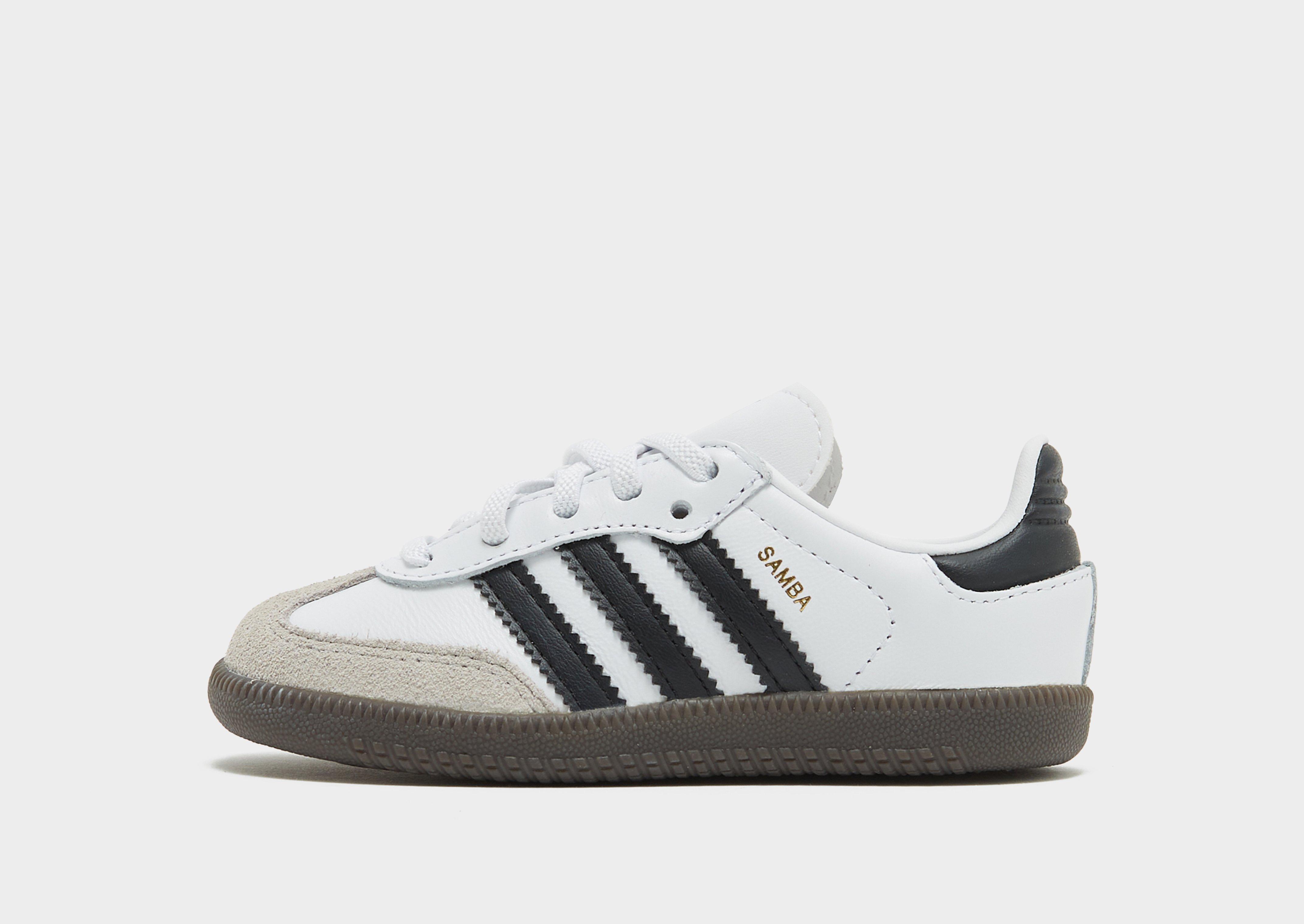 Adidas Samba OG 'Cloud White Core Black Gum' Toddler Shoes
