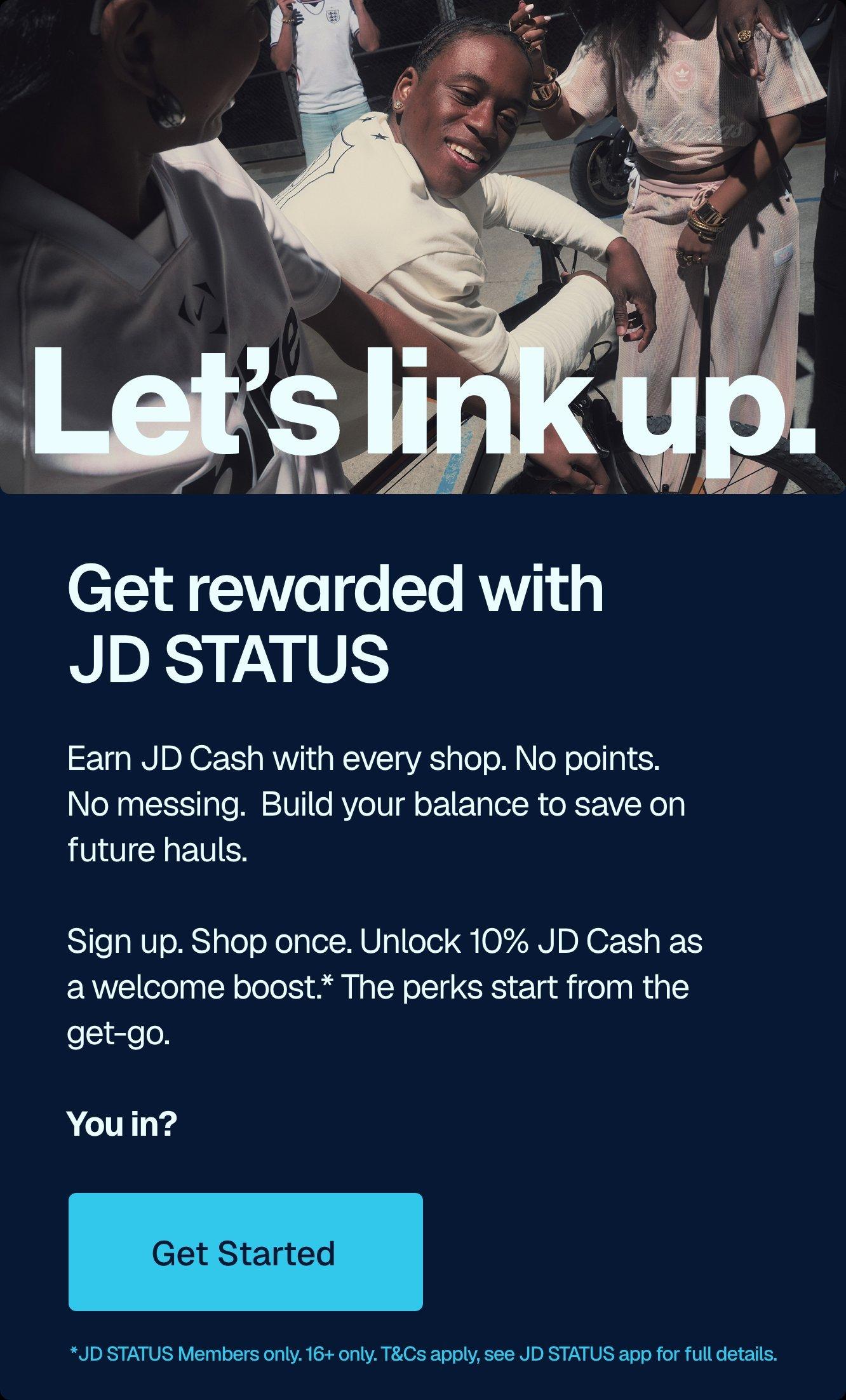 JD STATUS REWARDS