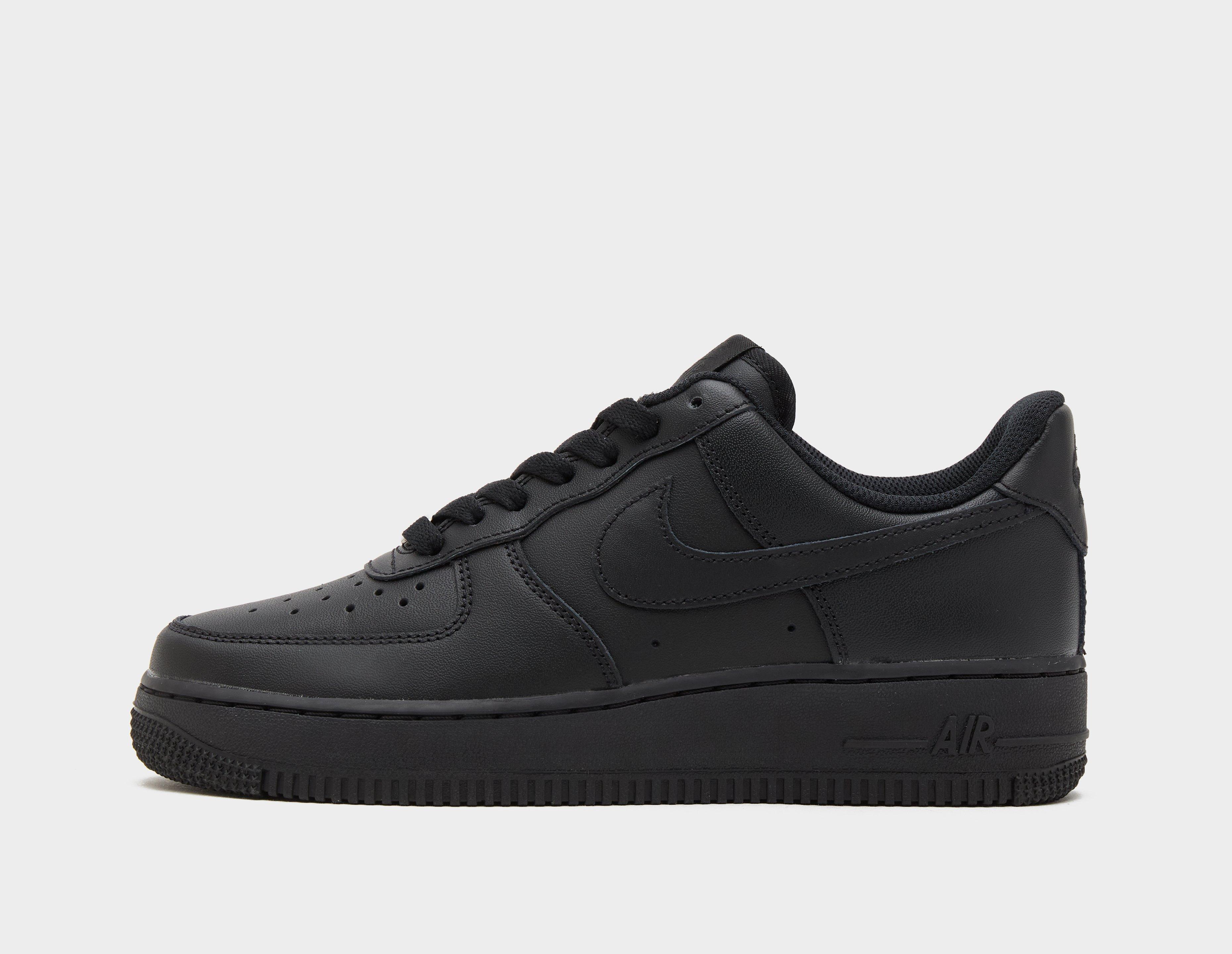 Nike Women's Black Air Force 1 Low Size 4.5