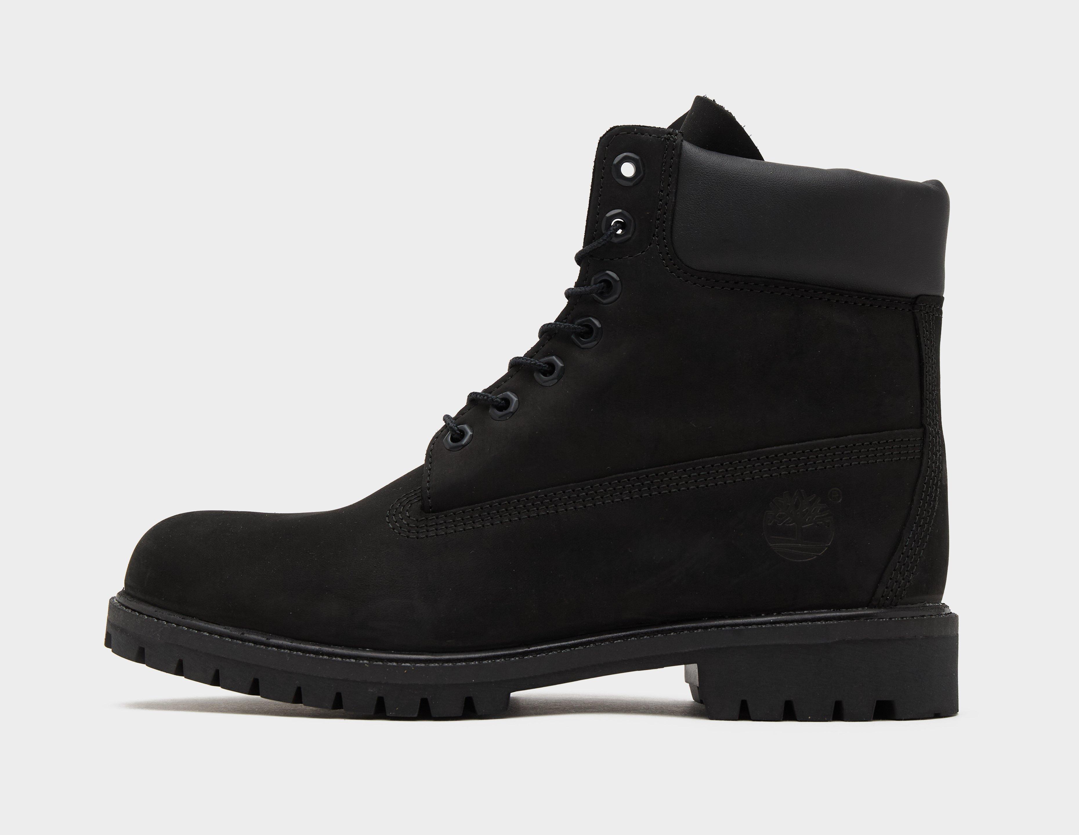 Timberland 6 Inch Premium Boots Black in  Men's Size 11.5