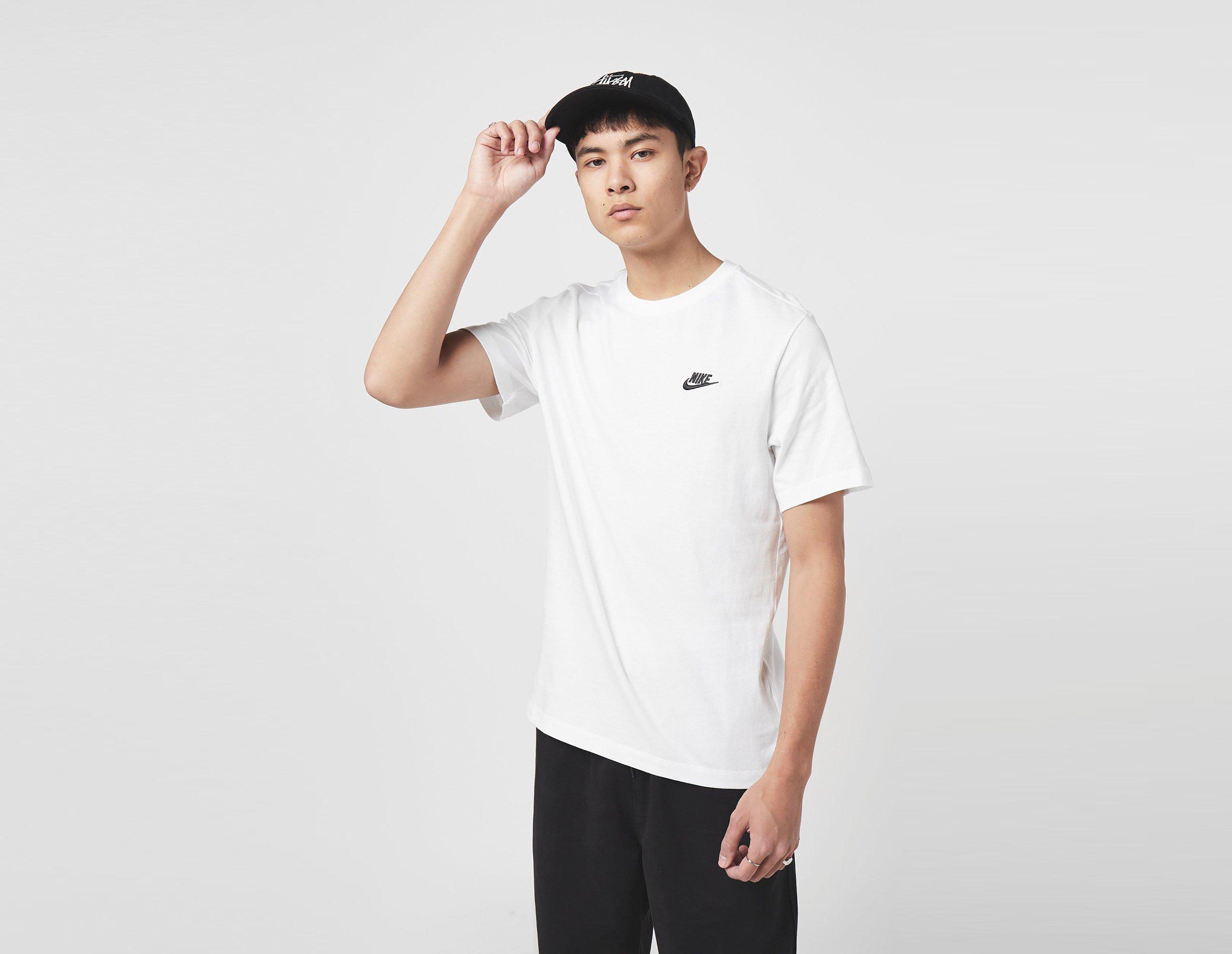 Nike Sportswear Club T-Shirt White in  Men's Size XS
