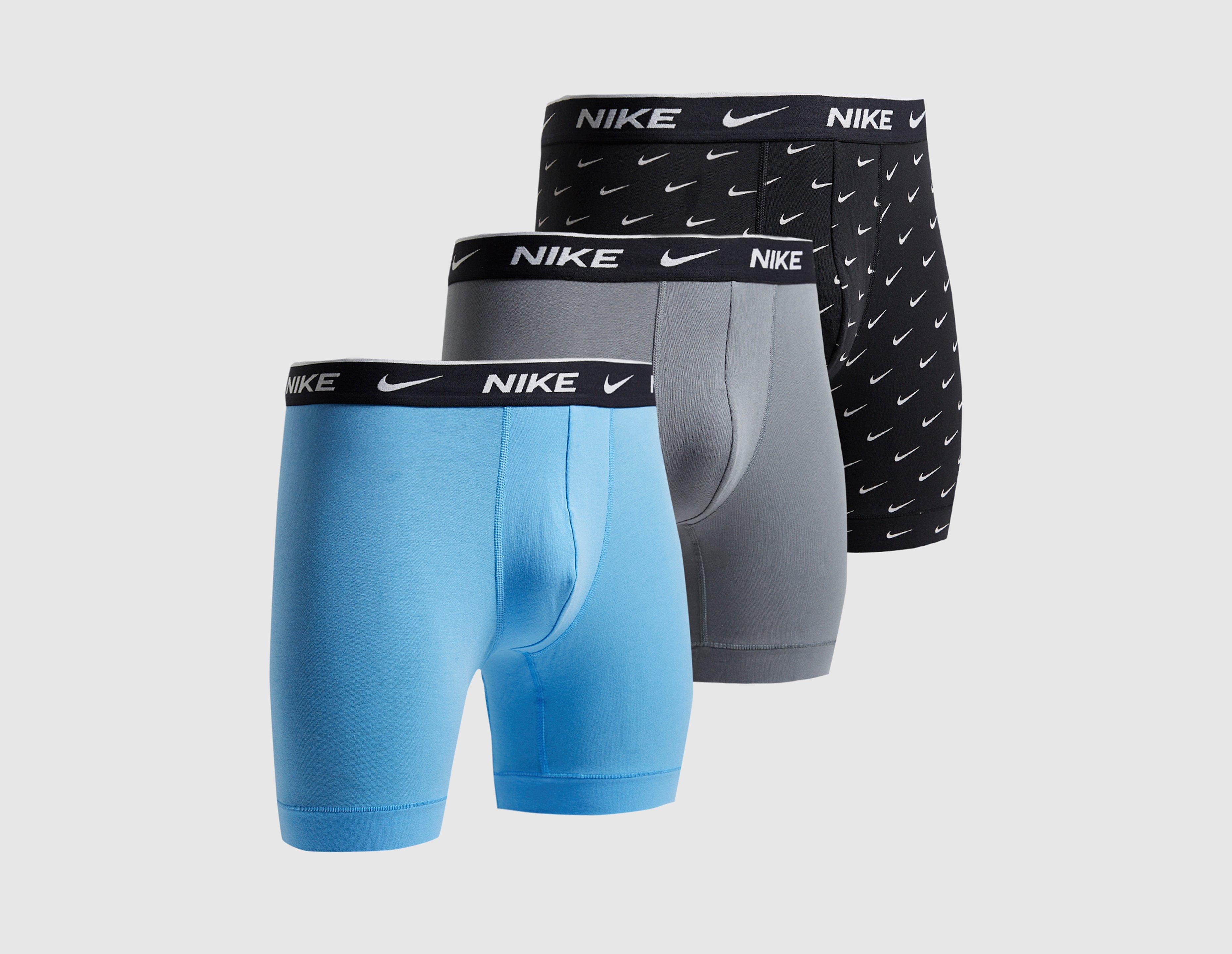 Nike Cotton Stretch 3 Pack Boxer Brief, Black/Multi, Size M, Men - Image 3