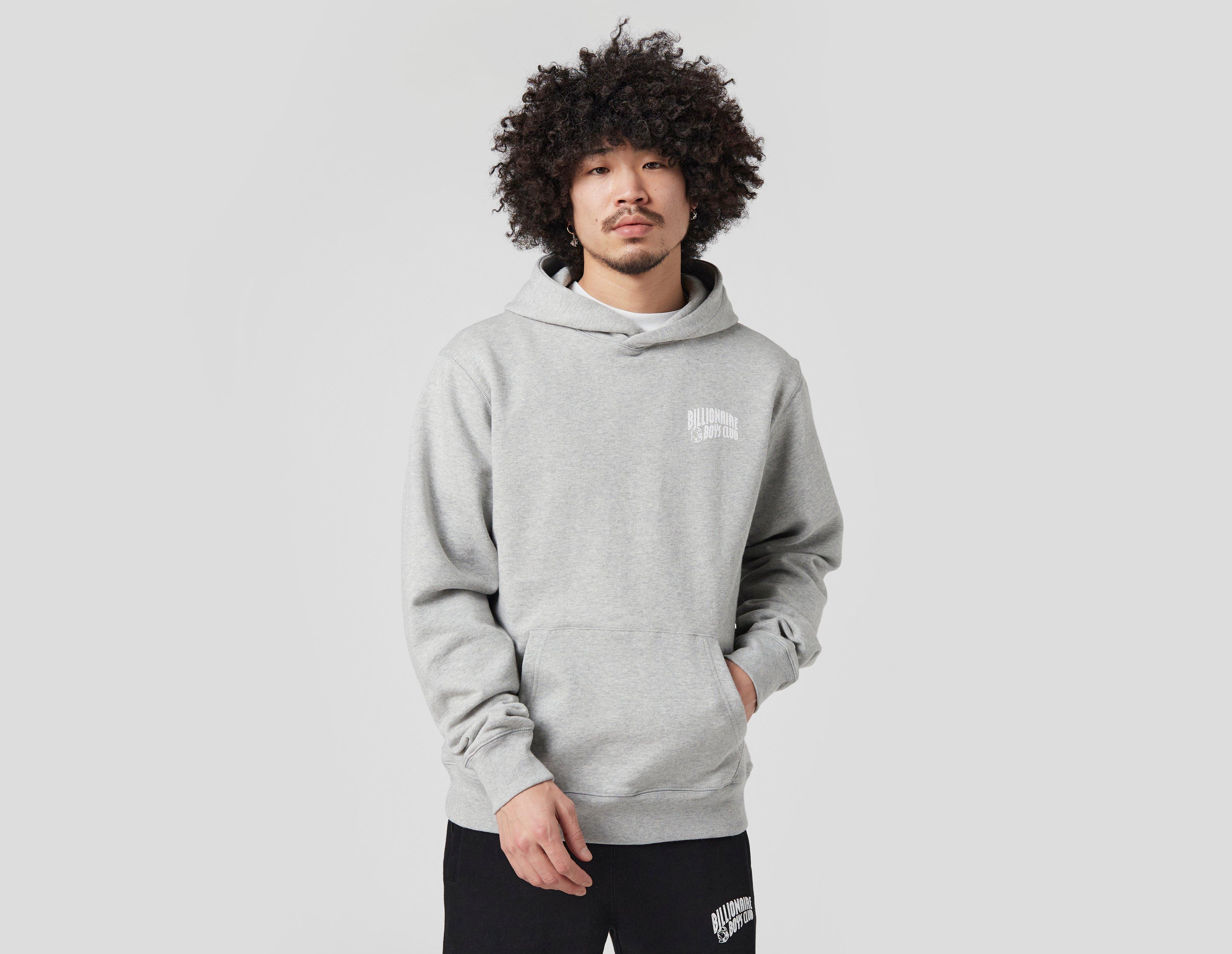 Billionaire Boys Club Small Arch Logo Hoodie Grey in  Men's Size Large
