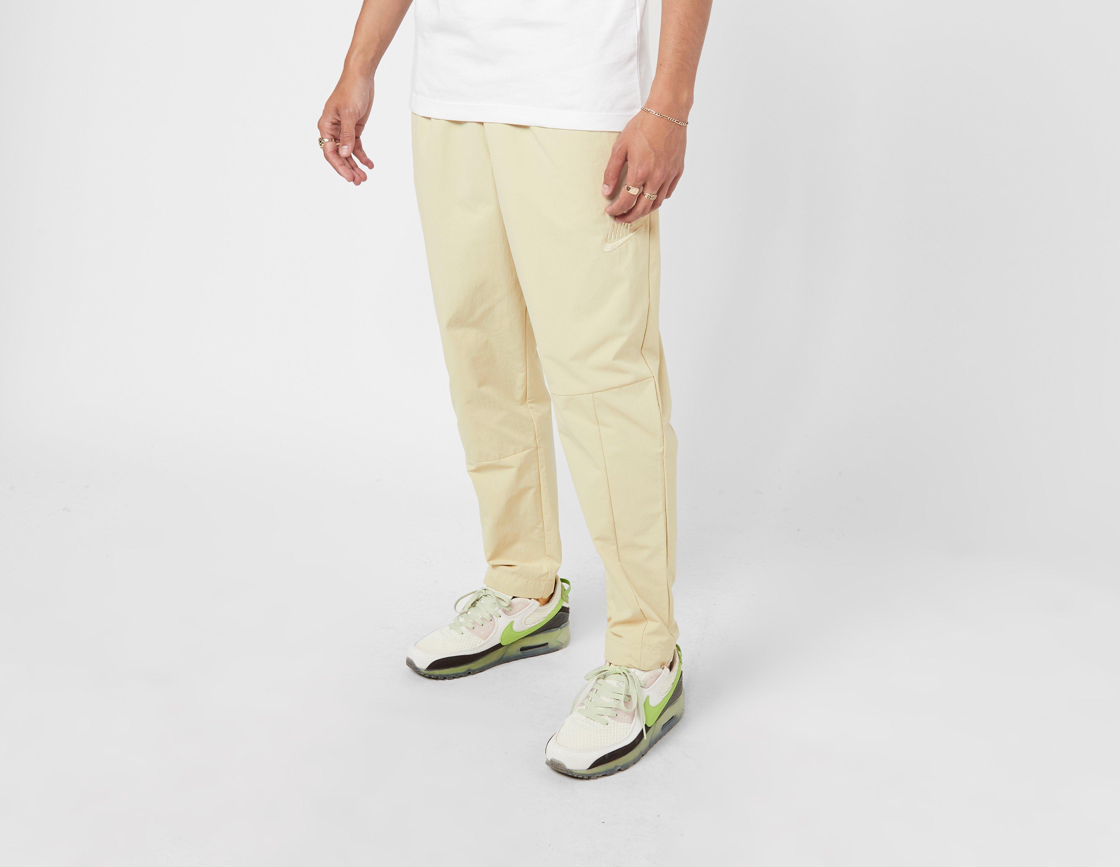 Nike Sportswear Woven Tracksuit Bottoms White in  Men's Size Small
