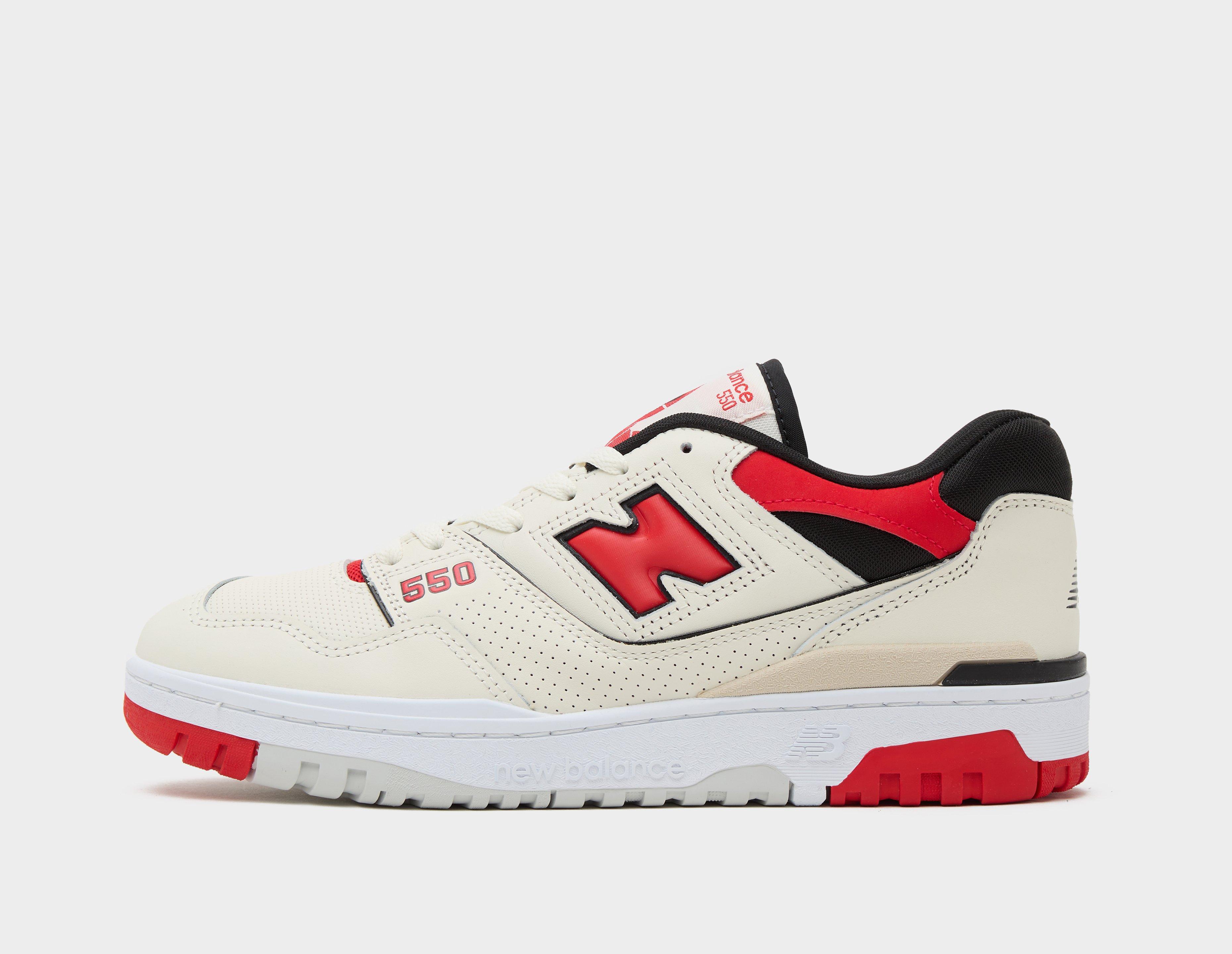 New Balance 550 Red in  Men's Size 9.5