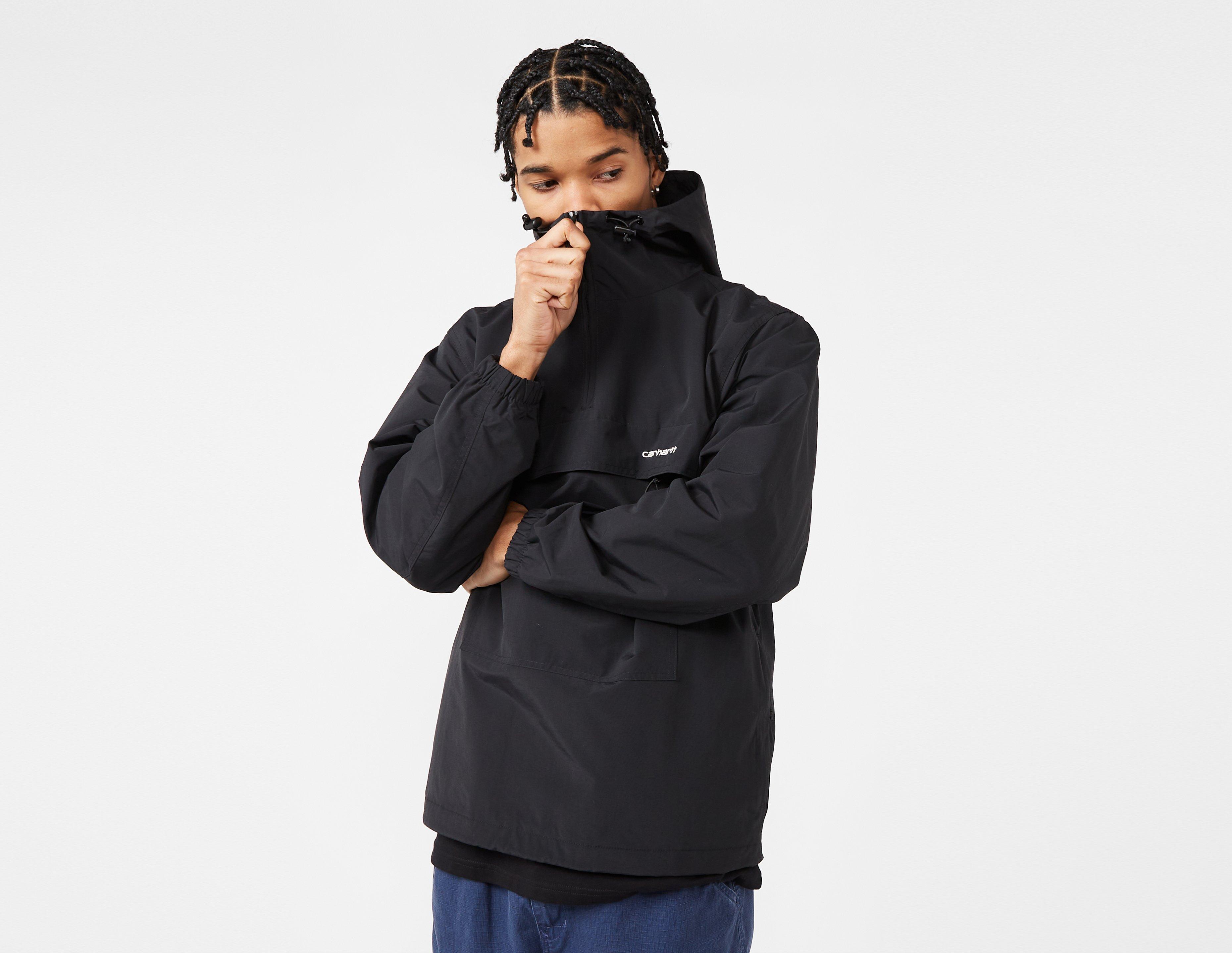 Carhartt Wip Windbreaker Pullover Jacket Black in  Men's Size Small