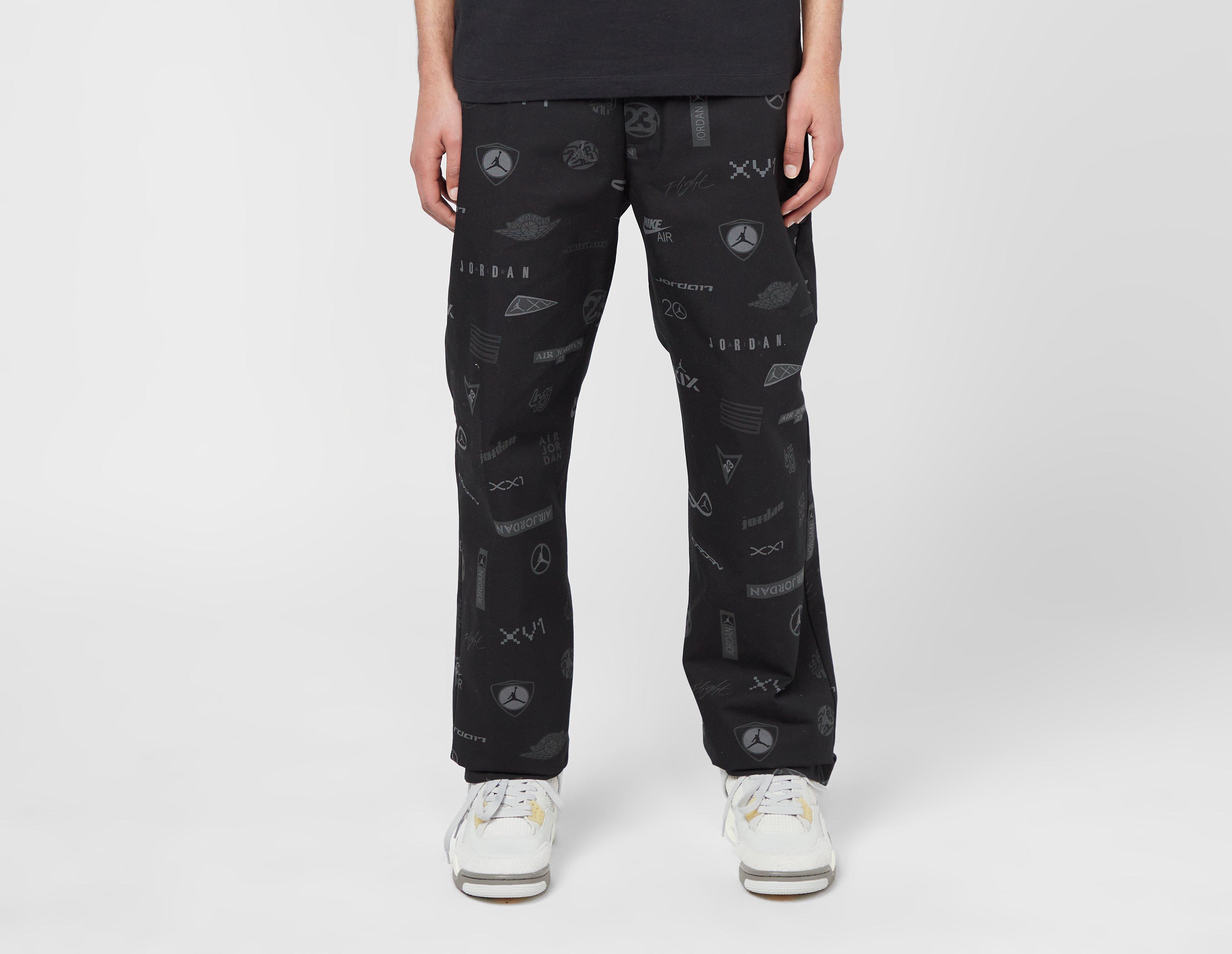 Jordan Flight Heritage Woven Trousers Black in  Men's Size Small