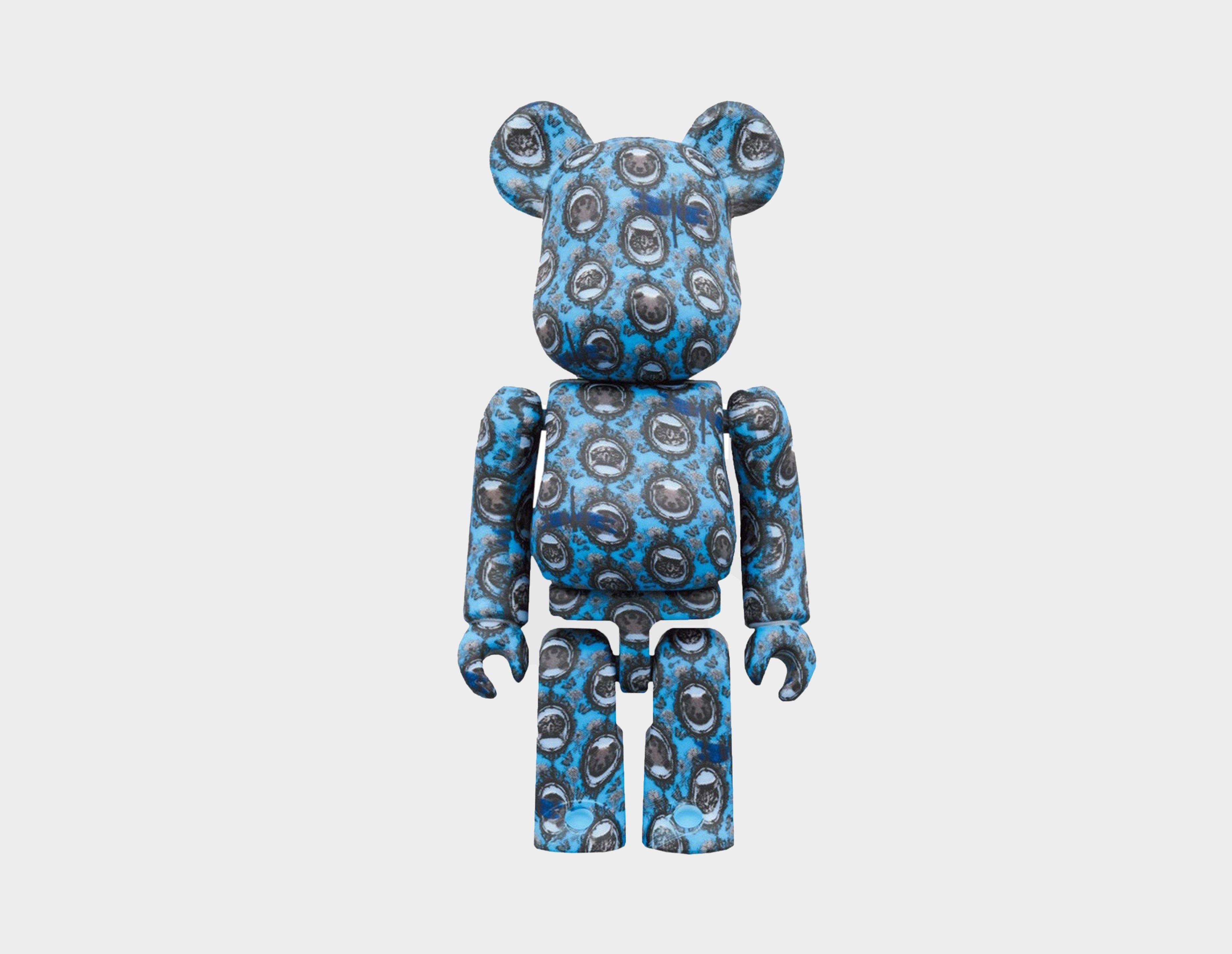 Medicom Be@Rbrick Robe Japonica Mirror 1000% Blue in   Size One Size