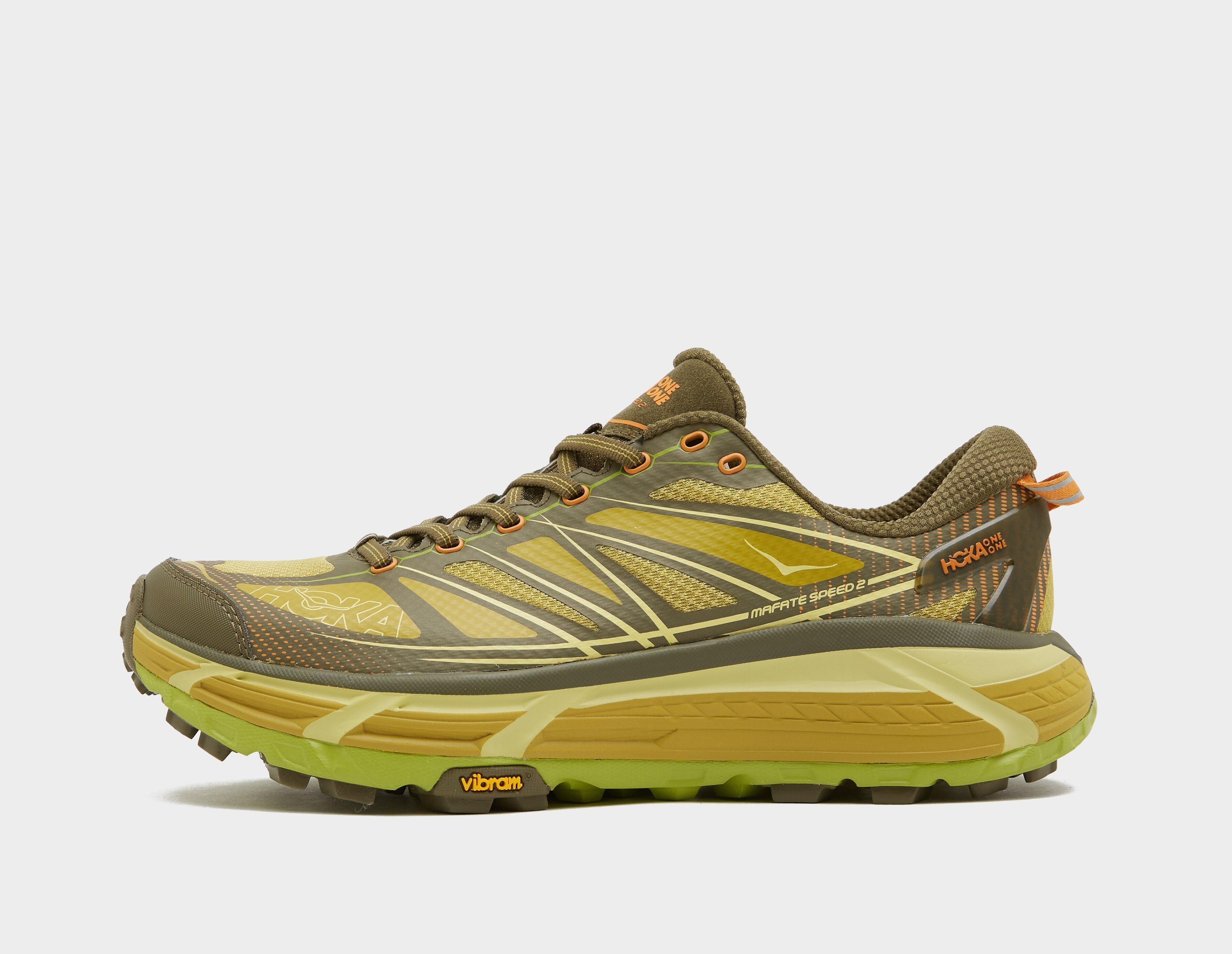 Hoka Mafate Speed 2 Green in  Men's Size 7.5