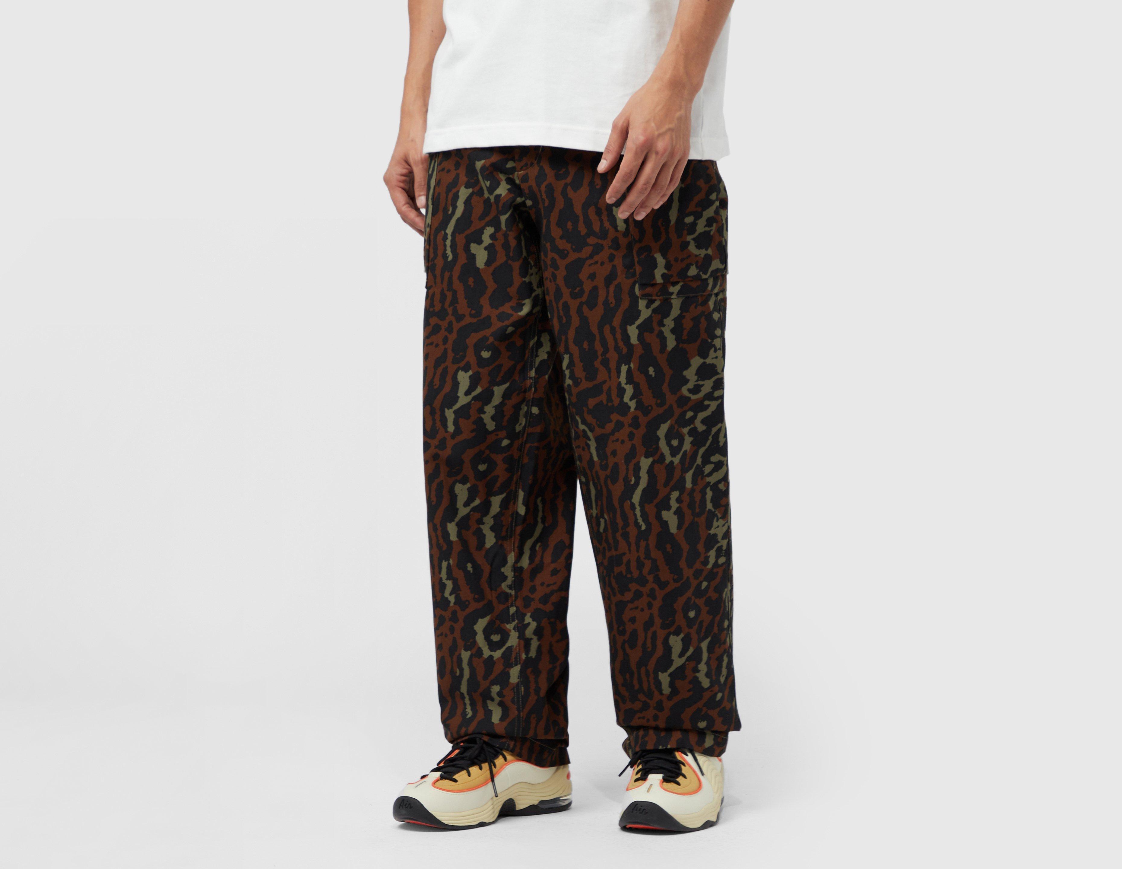 Nike Life Allover Print Cargo Pants Brown in  Men's Size 30