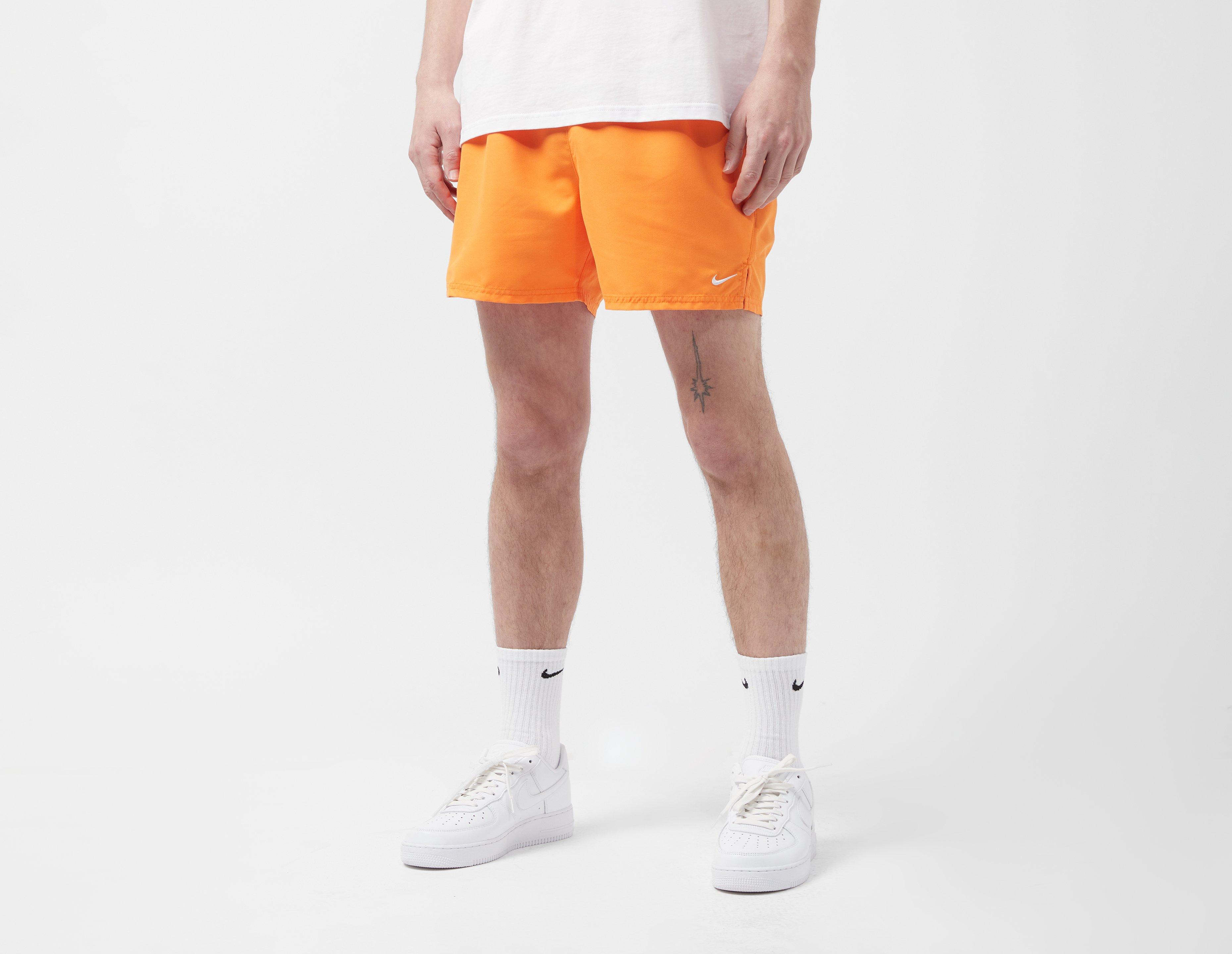 Nike Core 5'' Swim Shorts Orange in  Men's Size Small