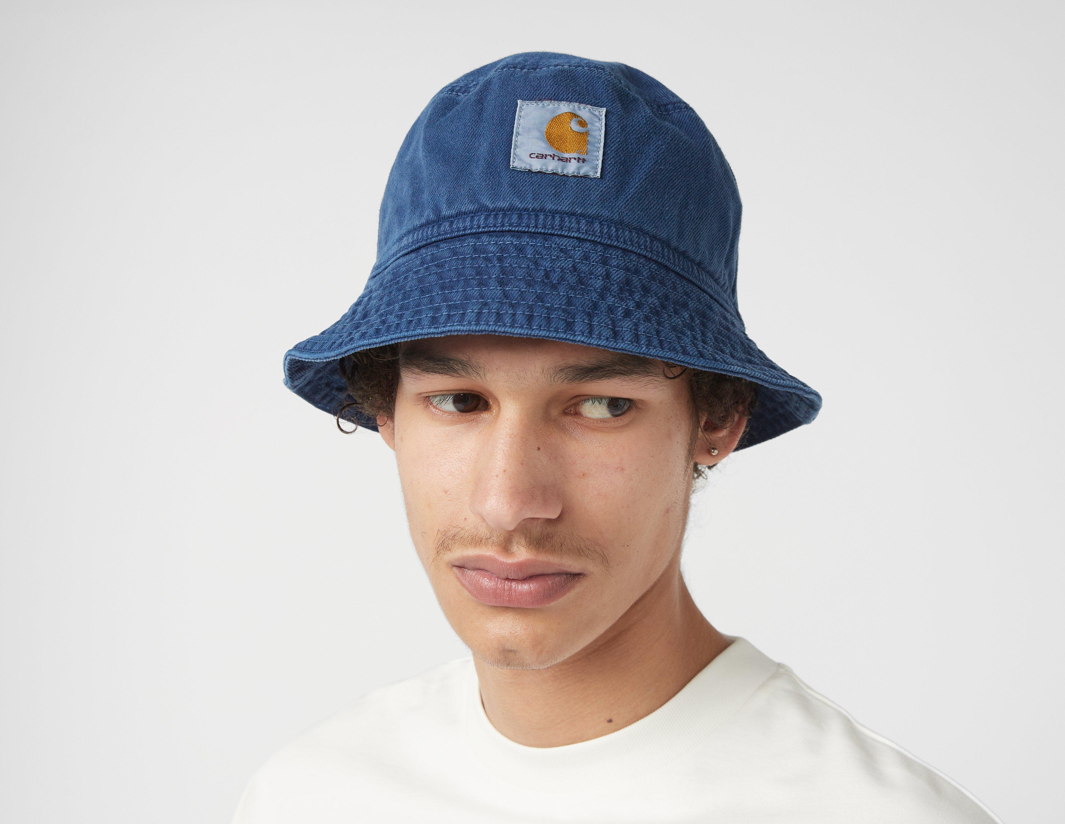 Carhartt Wip Garrison Bucket Hat Blue in   Size Medium-Large