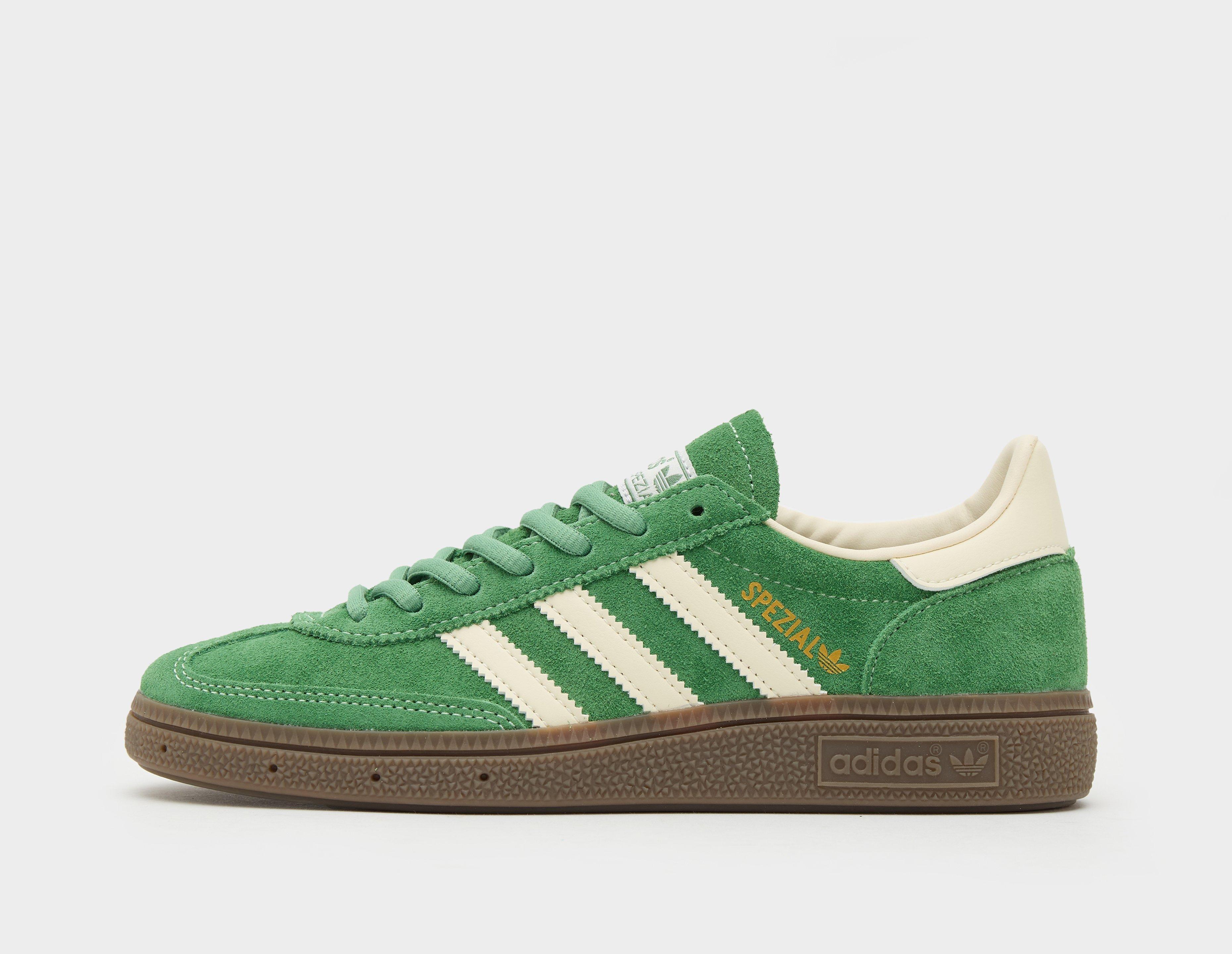 Adidas Originals  Handball Spezial Green in  Women's Size 3.5