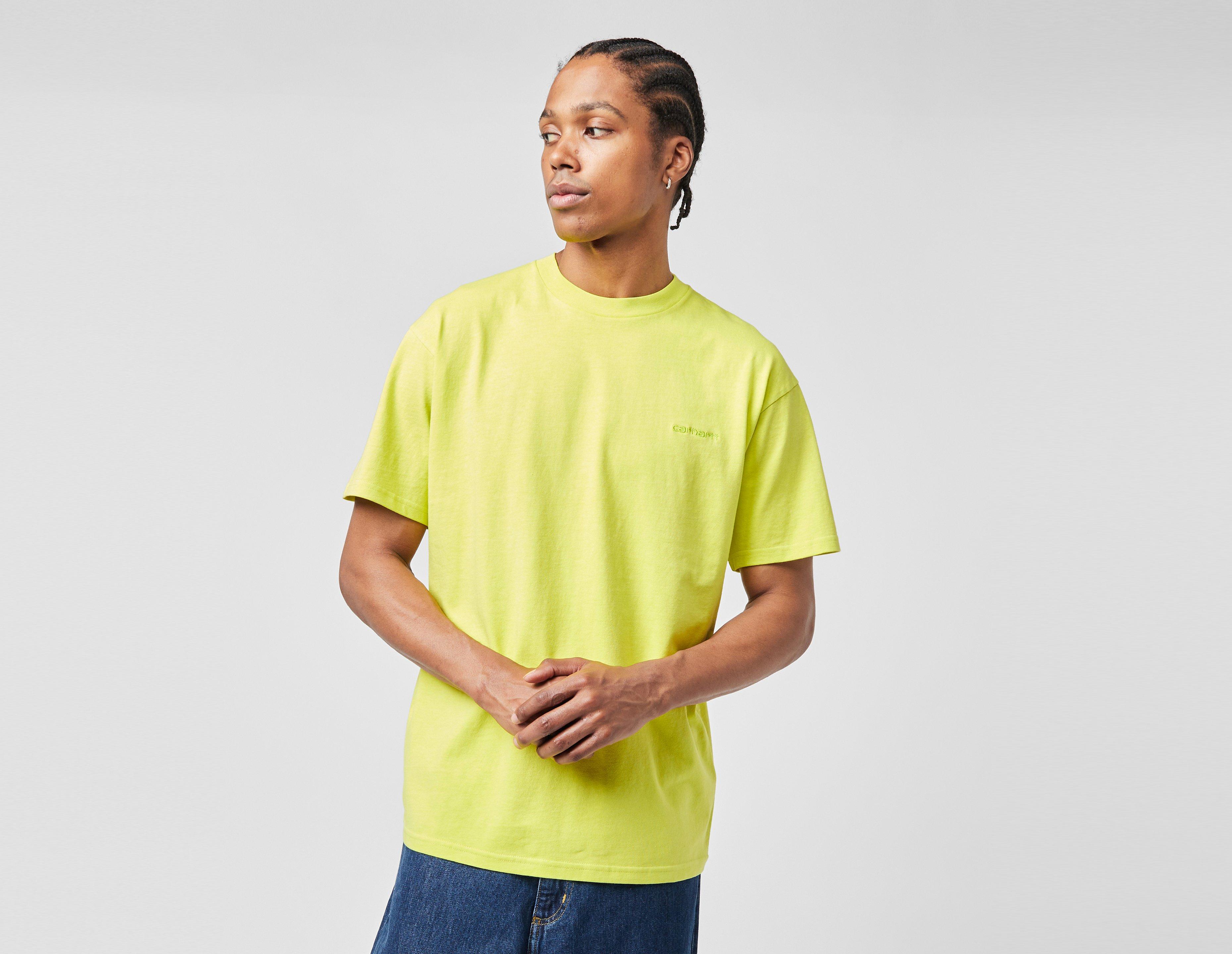 Carhartt Wip Duster Script T-Shirt Green in  Men's Size Medium