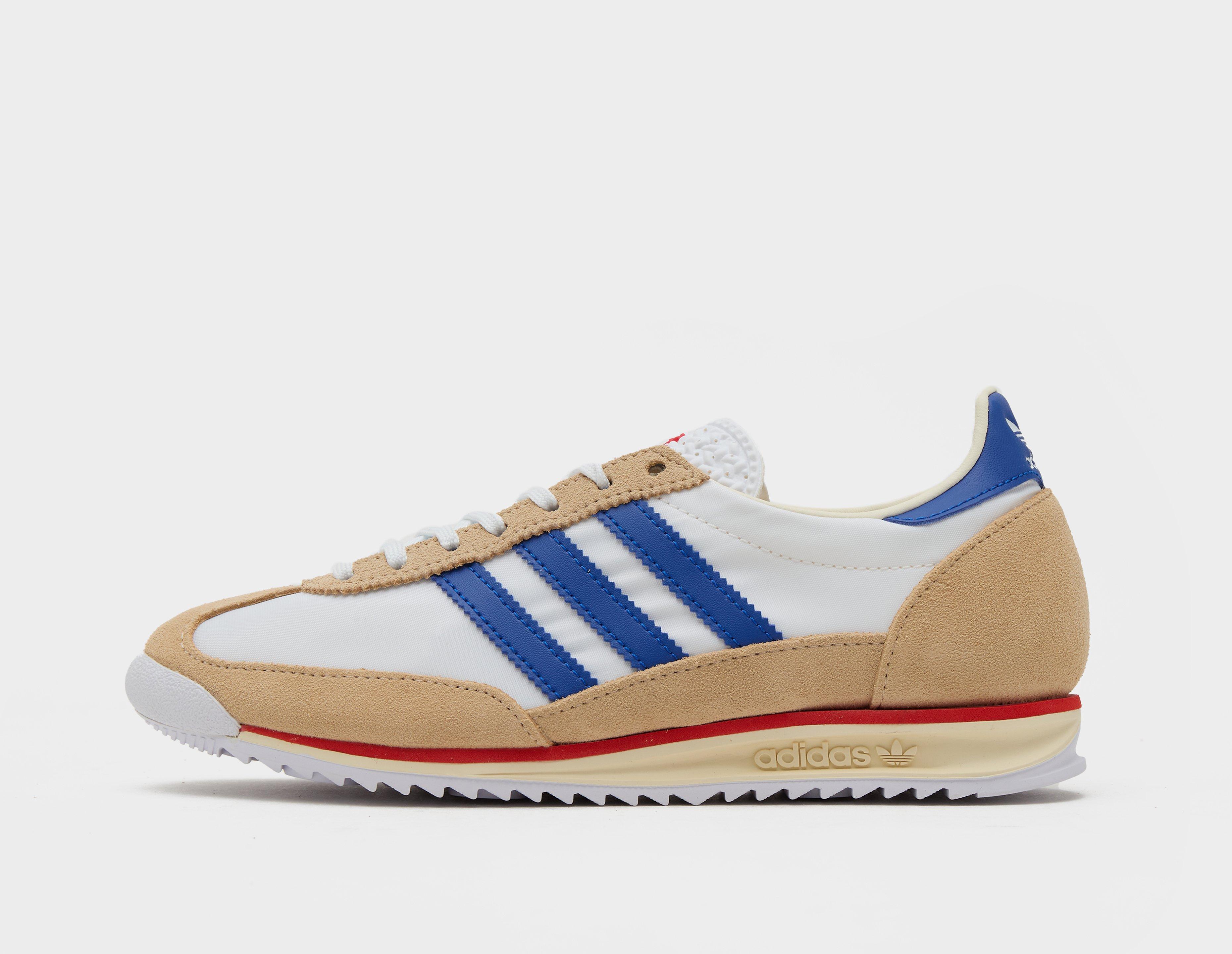 Adidas Originals  Sl 72 White/Red in  Women's Size 3.5