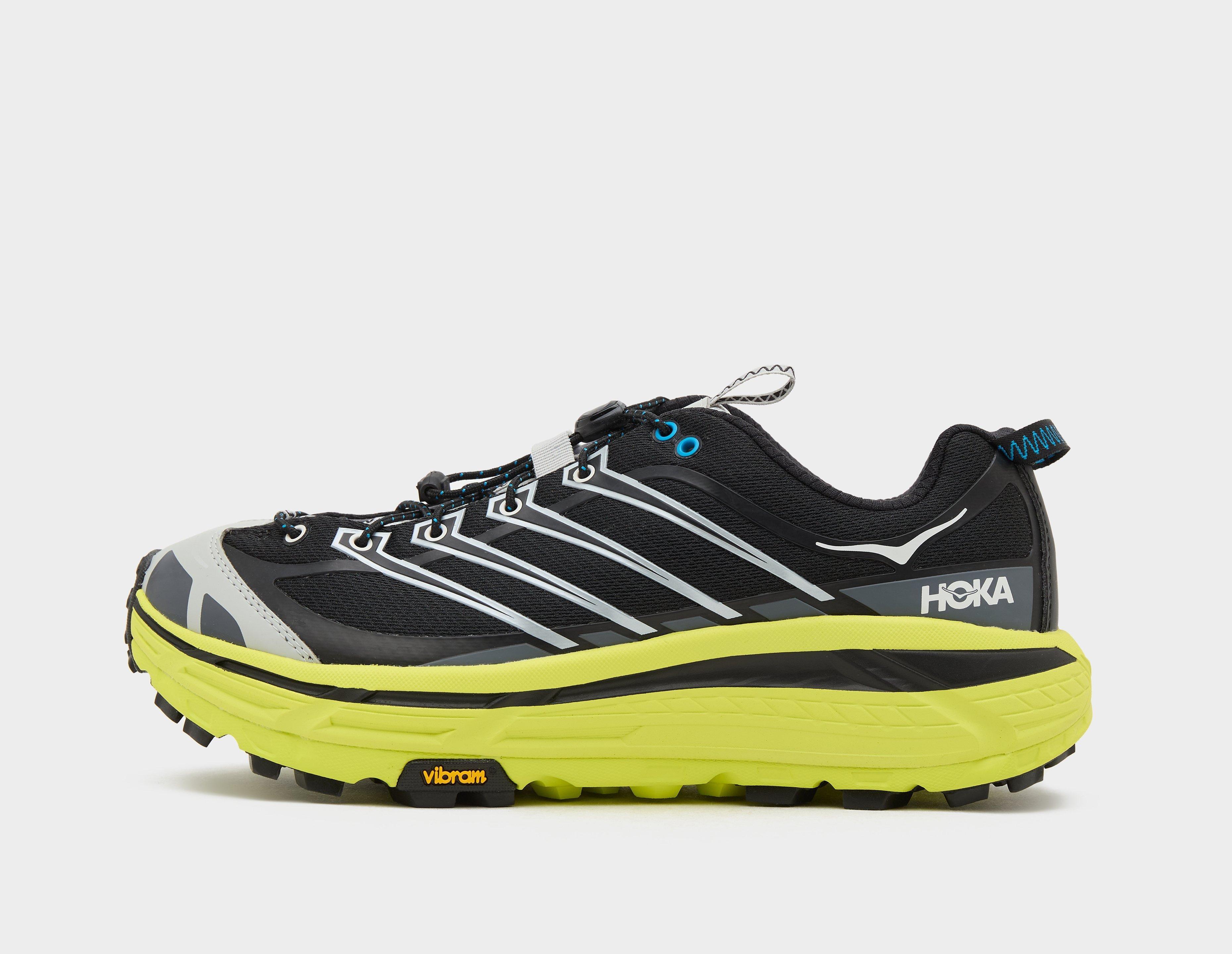 Hoka Mafate Three2 Black in  Men's Size 9