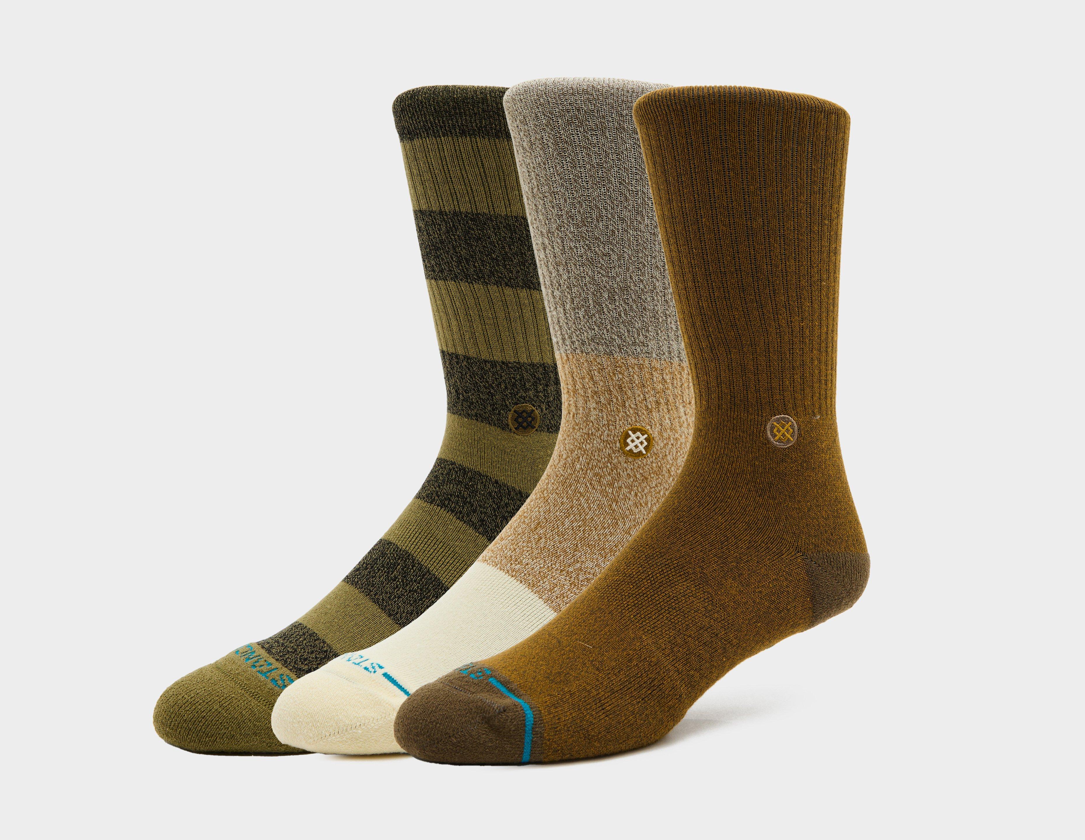 Stance Cubical Crew Socks (3 Pack)  in   Size Large